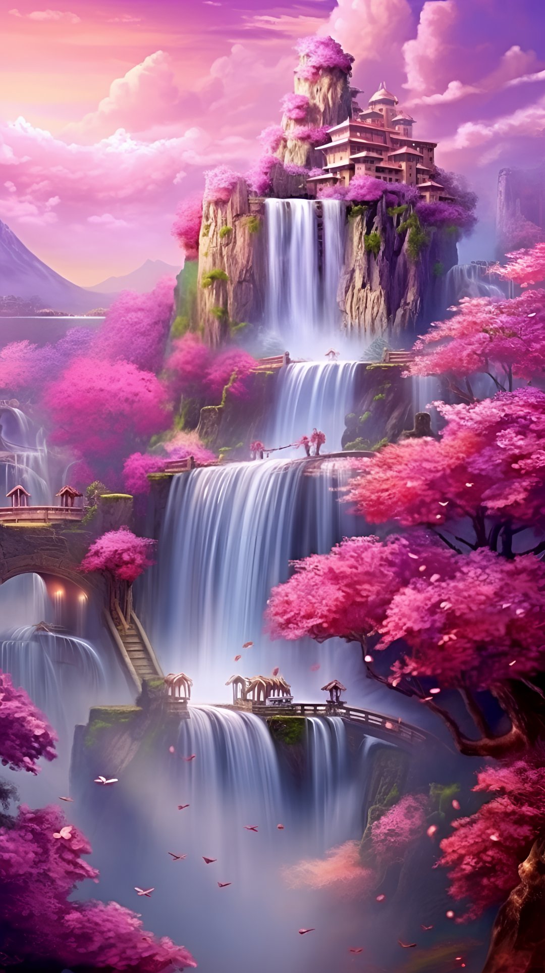 这幅风景画真是太神奇了,让我感受到了大自然的魔力.