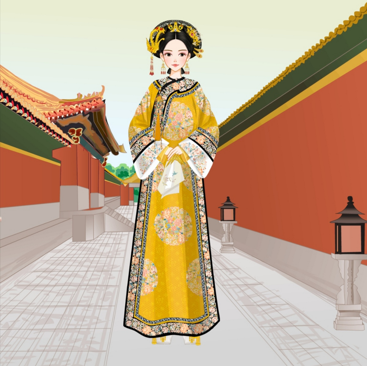 清朝皇后的常服(二)#彩虹堂古装