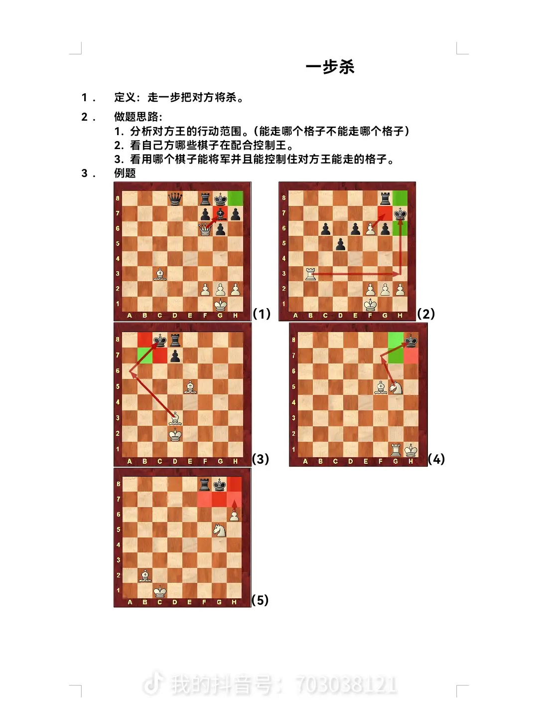 国际象棋绝招图片