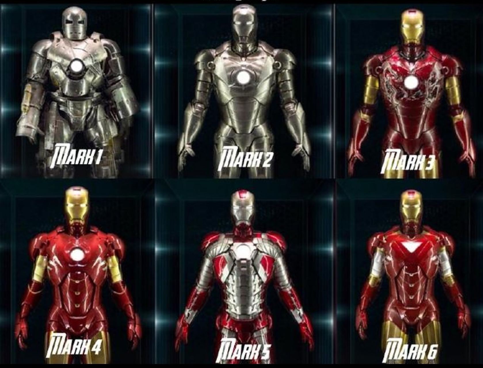 钢铁侠马克一到马克85全套战甲