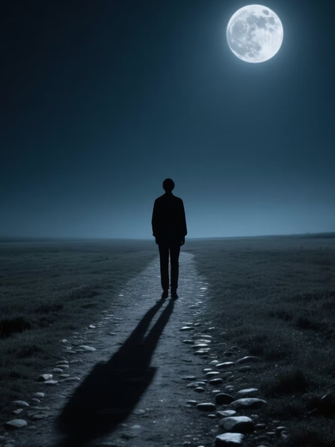 夜是无声的海月光为浪石子路似斑驳船舷载着他漂泊