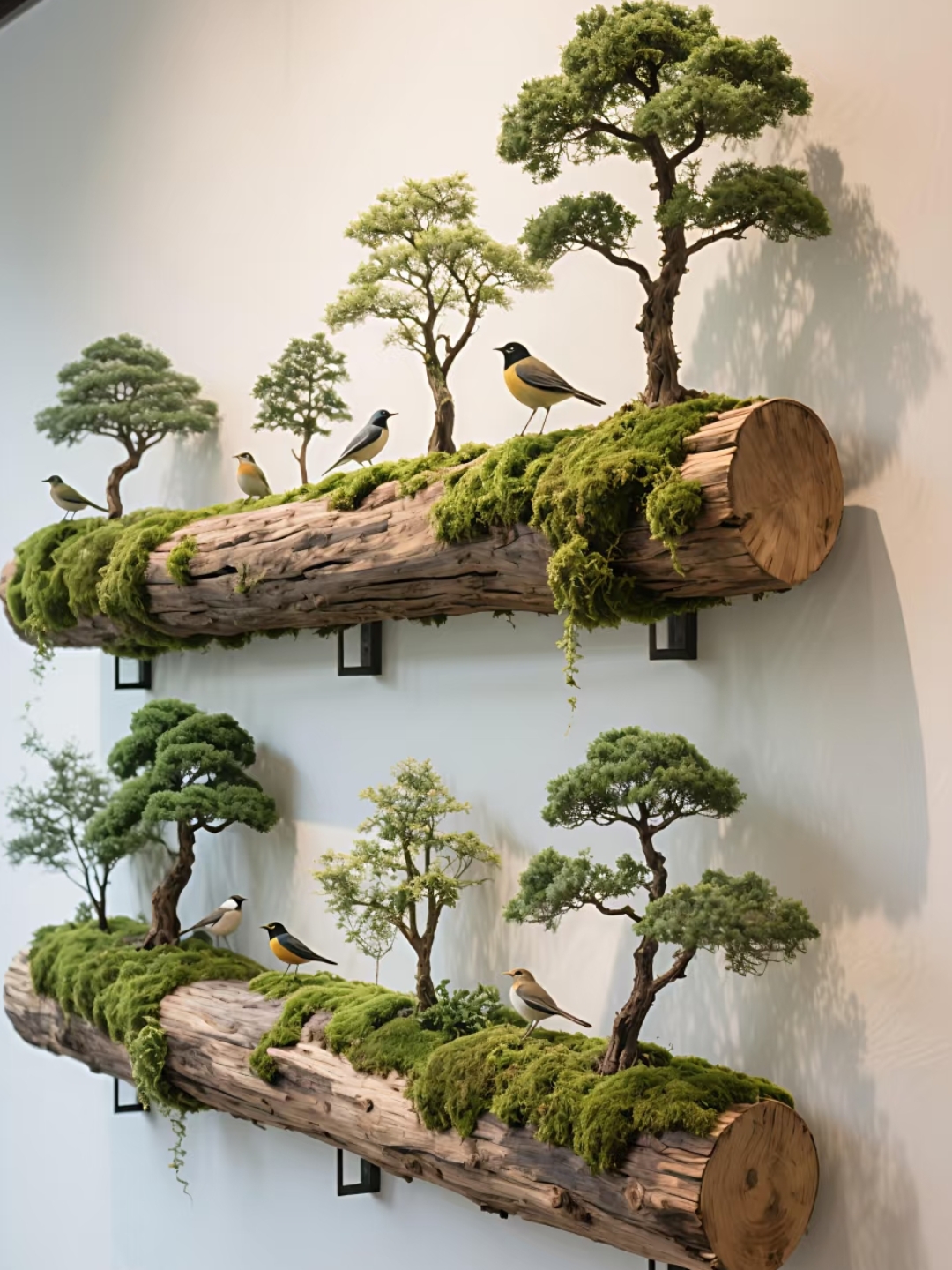 这是创意十足的壁挂景观