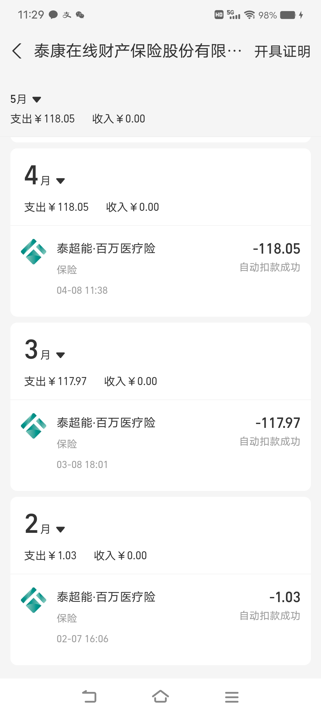 8月14号还支付宝花呗,点到了账单页面,就顺便看了一下,吓一跳莫名其妙