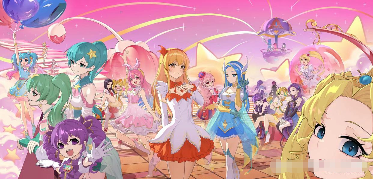 四大小魔仙的合体照,你喜欢的小魔仙在图中的那里,你找到了吗?