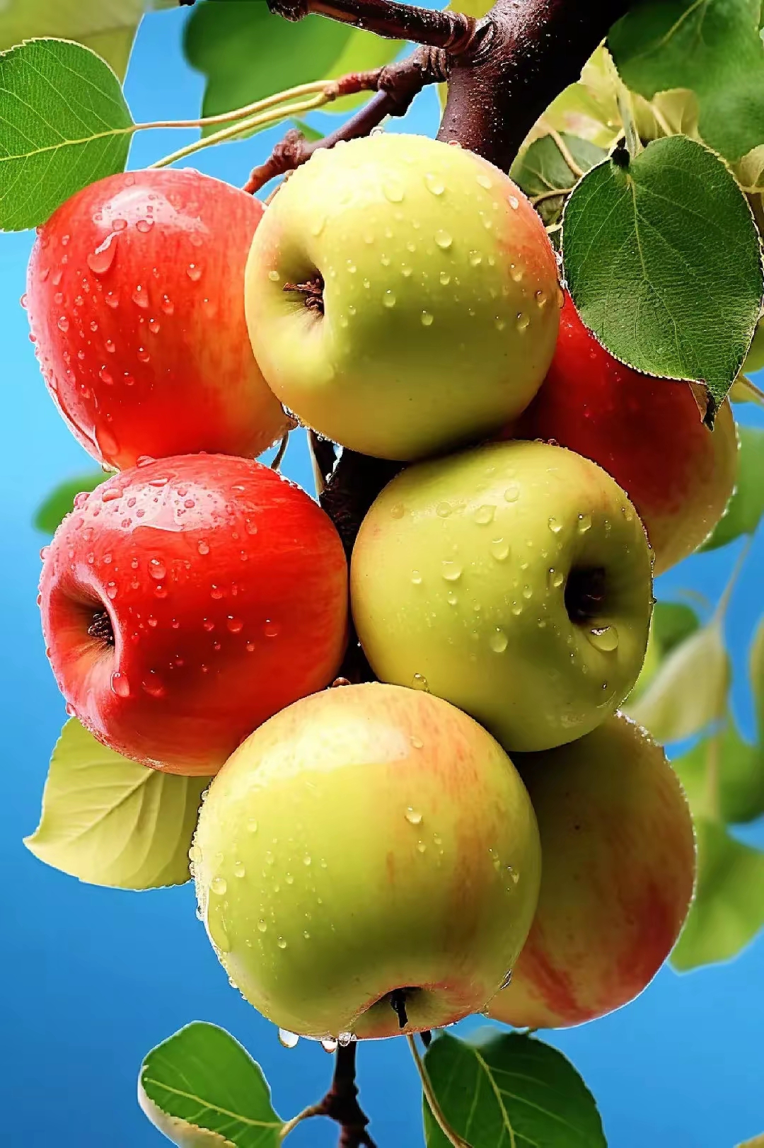 苹果美图分享 硕果累累大丰收,令人垂涎欲滴