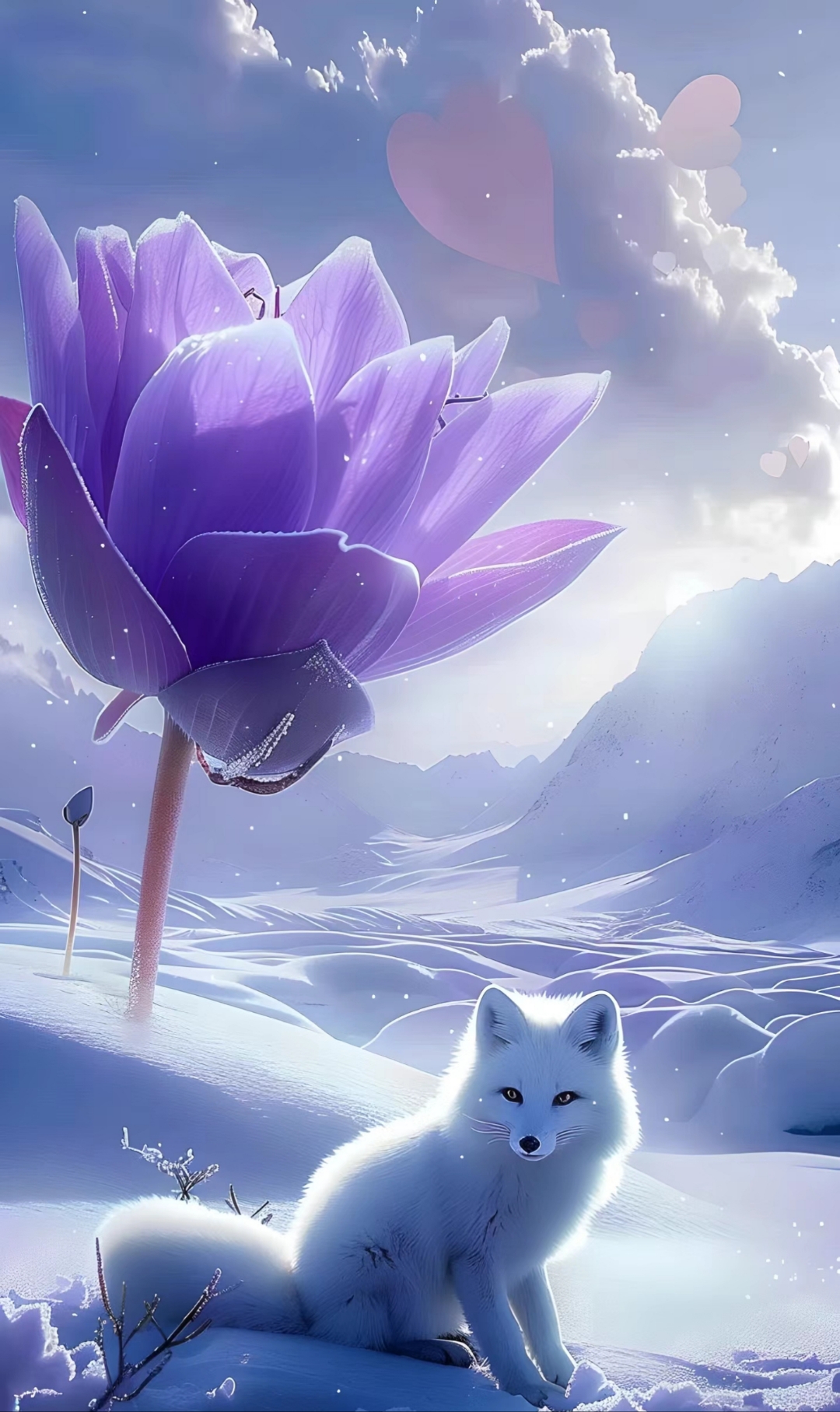 天山雪莲花语:顽强,高贵,吉祥!