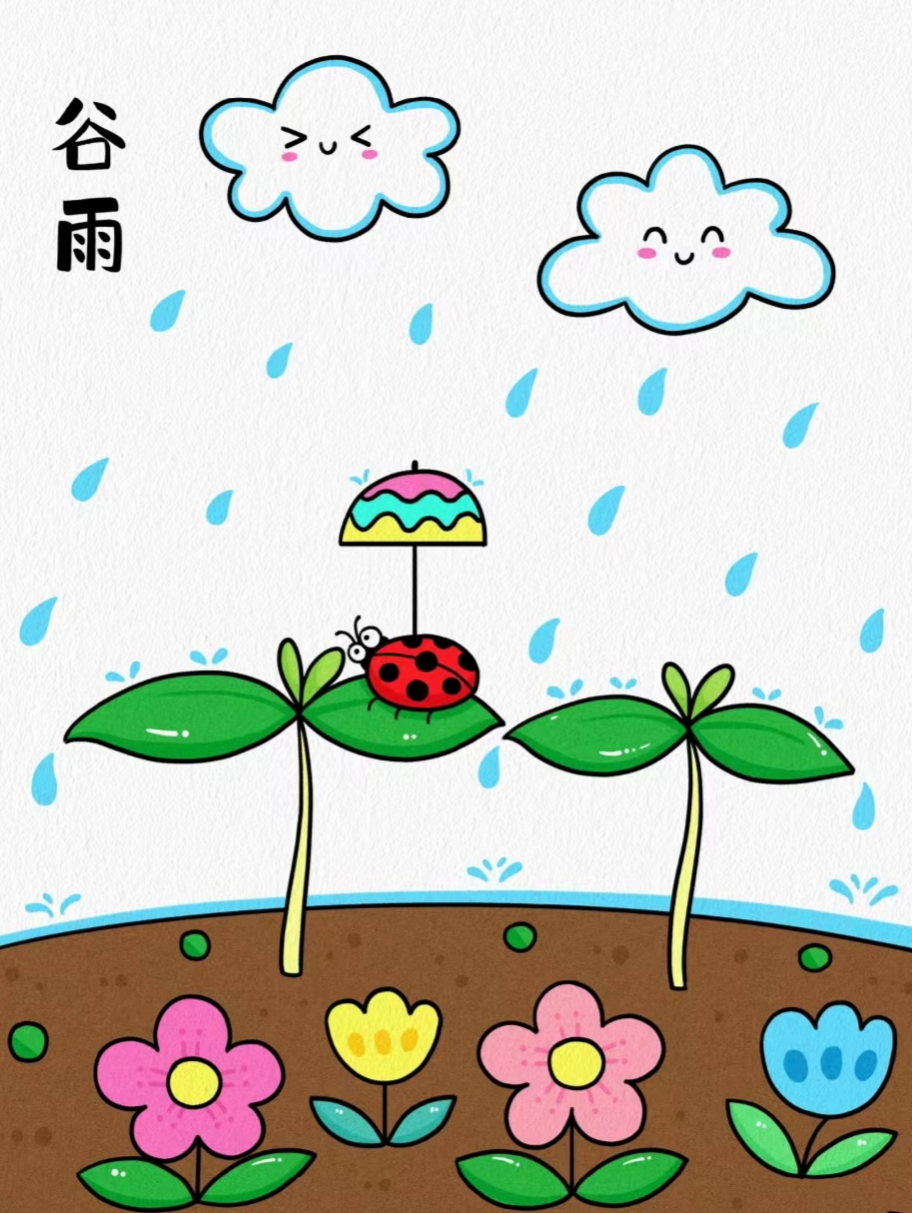 水润万物,雨生百谷,谷雨是春季最后一个节气,一起来