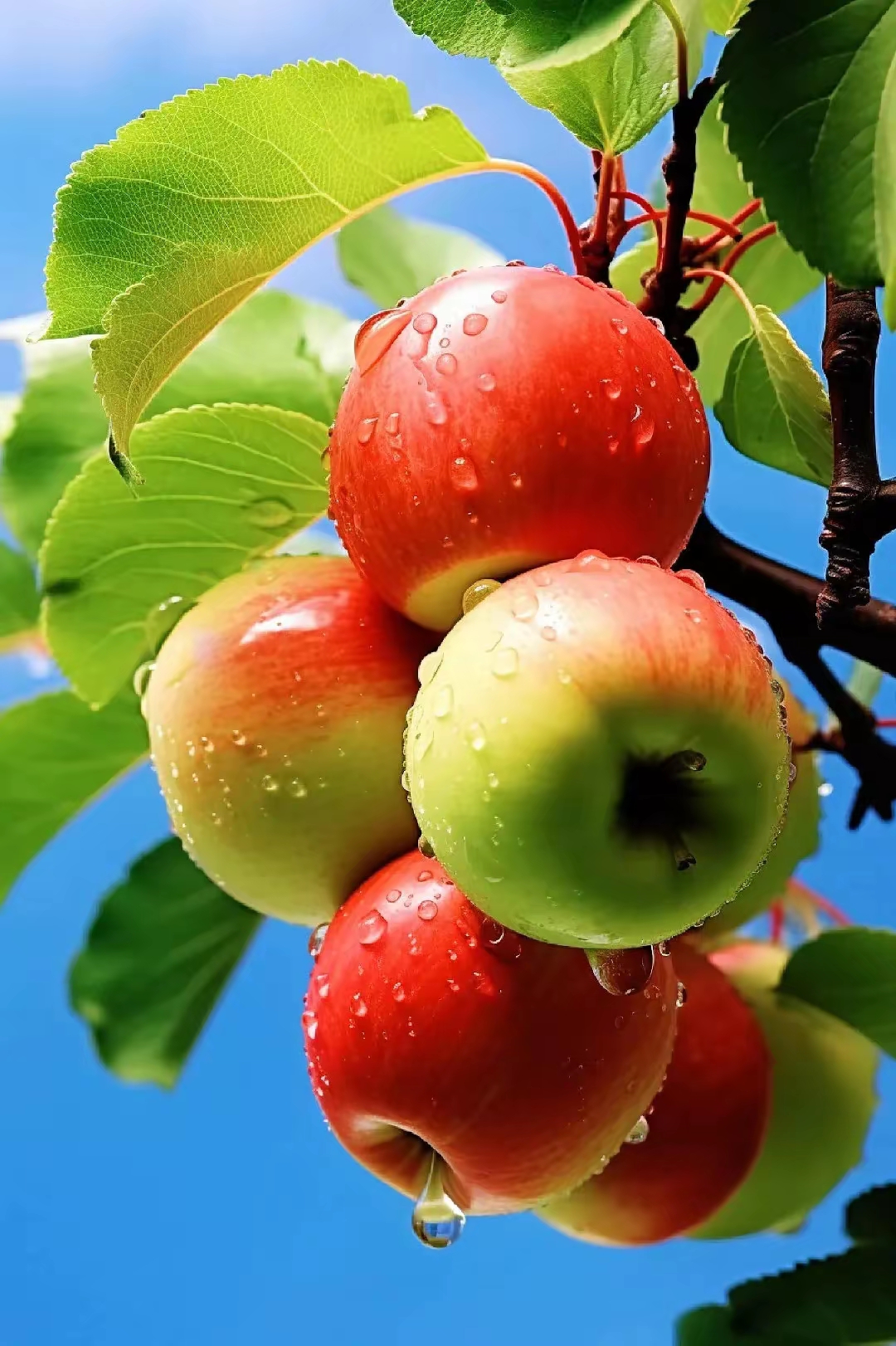 苹果美图分享 硕果累累大丰收,令人垂涎欲滴