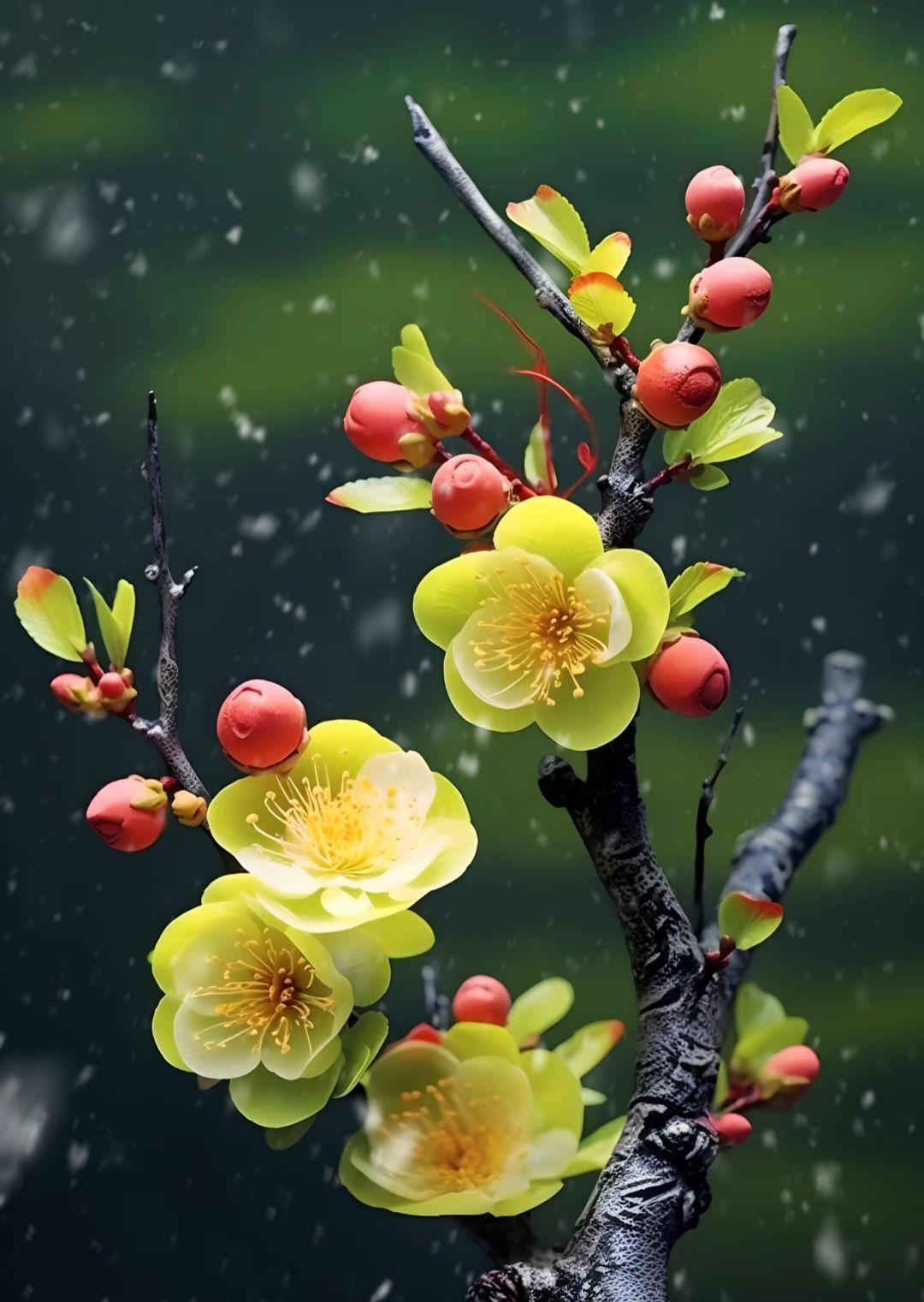 梅花,是冬天当之无愧的花神