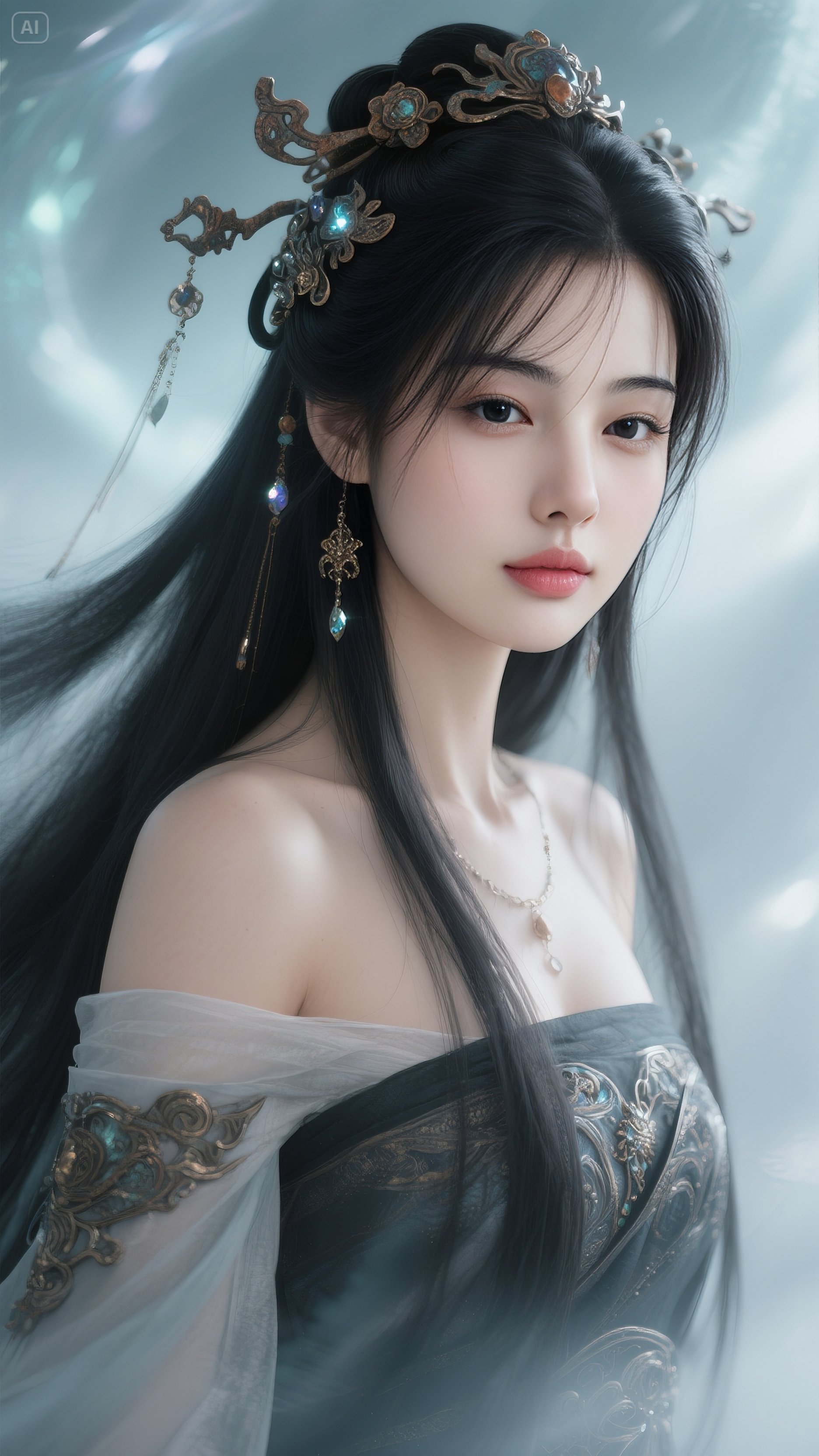 倾城绝色,古风佳人,高清古风美女壁纸#动态连更挑战# #ai绘画美女写真