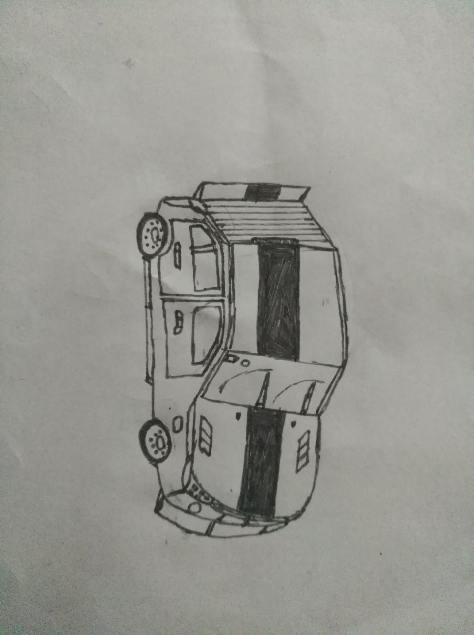 立体车画,还可以吧.[嘻嘻]