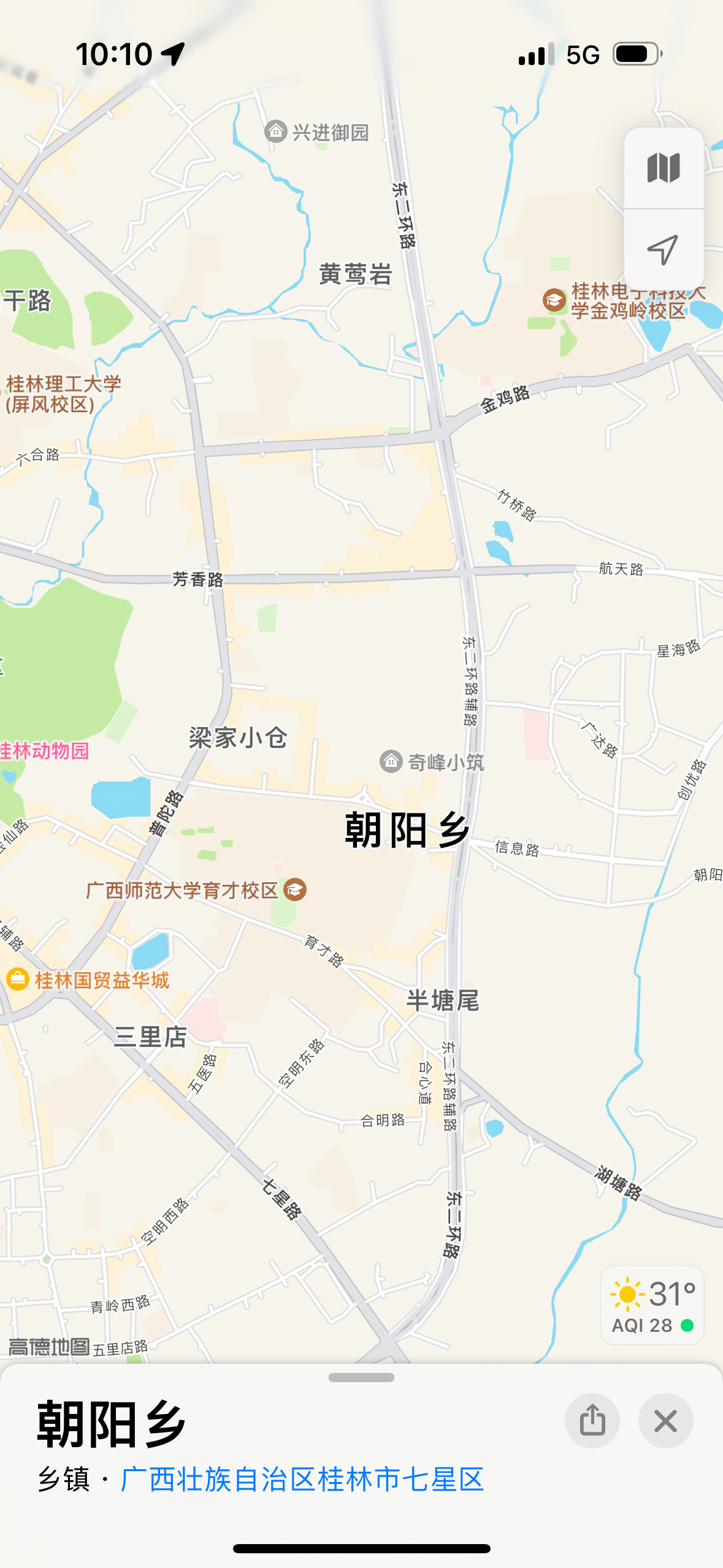 辽宁朝阳市区街道地图图片