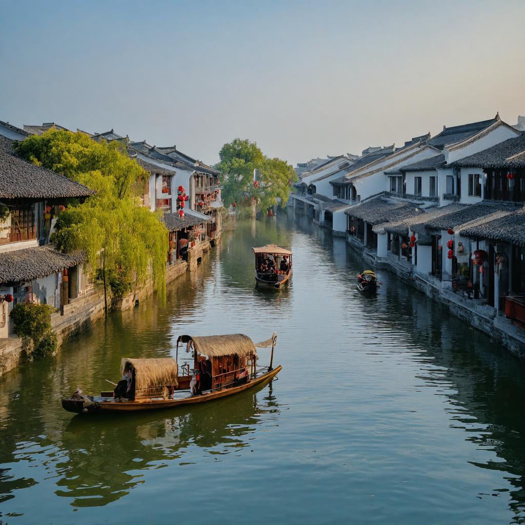 静坐河边,听水声潺潺,感受那份宁静与和谐.