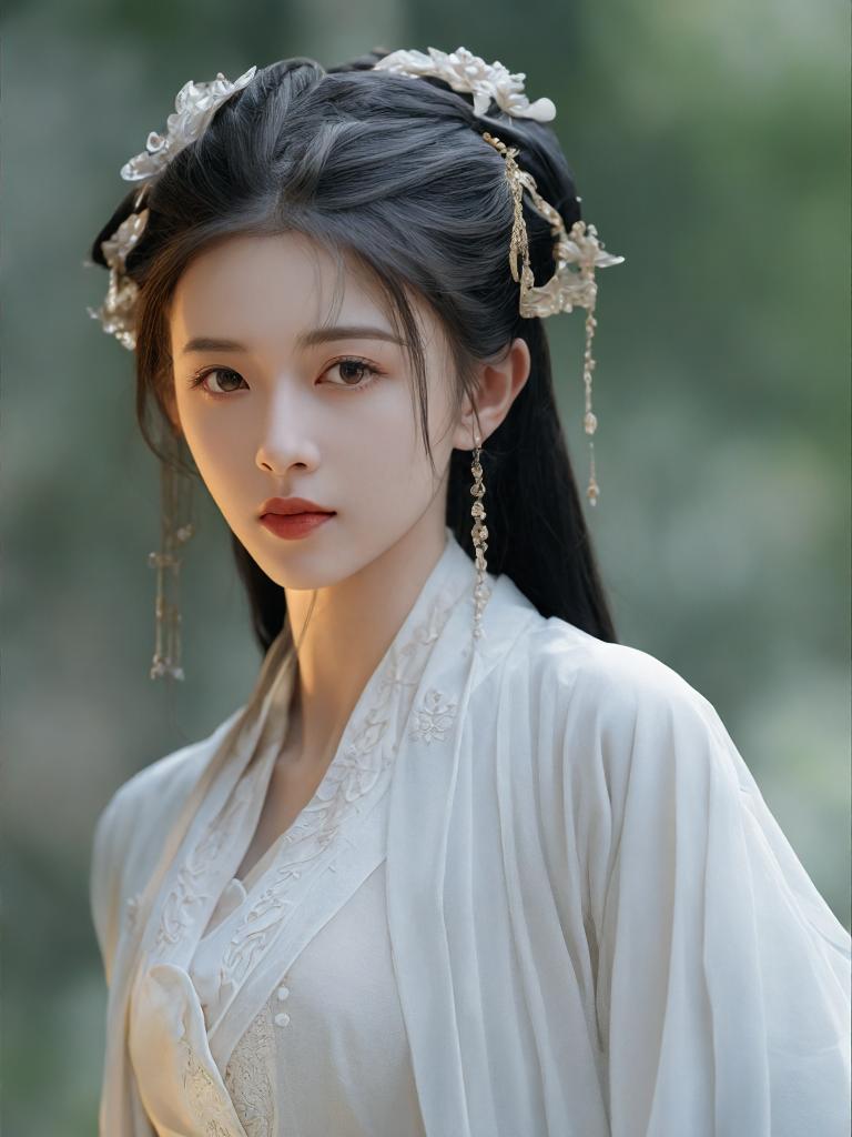 古装女子,如诗如画,仿佛穿越千年而来!