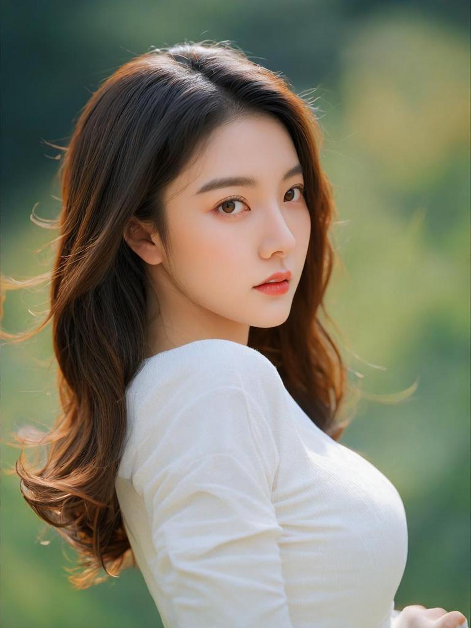 那清澈的眼神,仿佛藏着星辰的秘密.