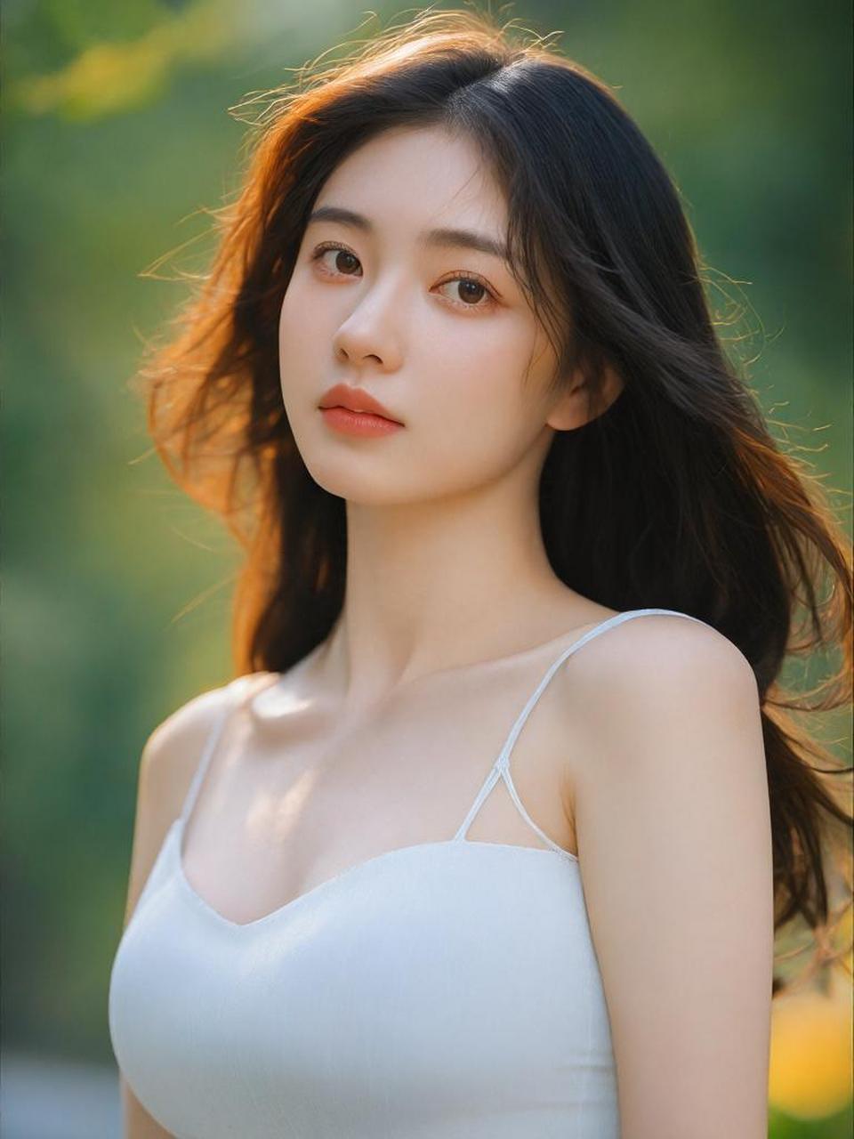 那清澈的眼神,仿佛藏着星辰的秘密.