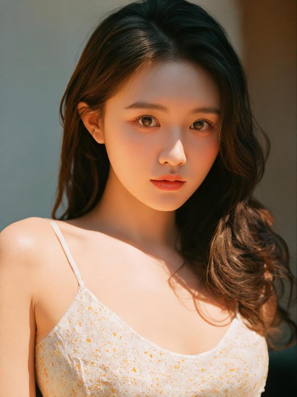 那清澈的眼神,仿佛藏着星辰的秘密.