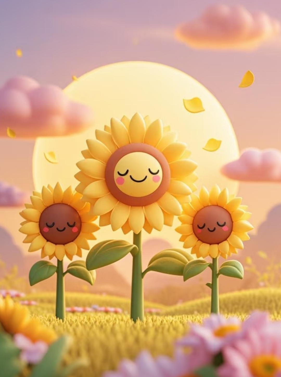 治愈系:向日葵的微笑,治愈心灵的阳光