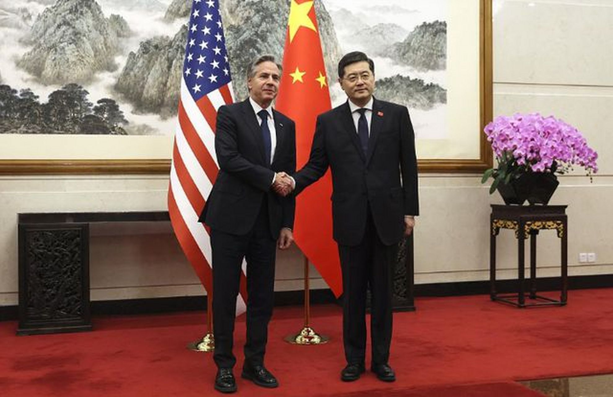 最新消息…美国国务卿布林肯访华应该是取得了不错的效果.