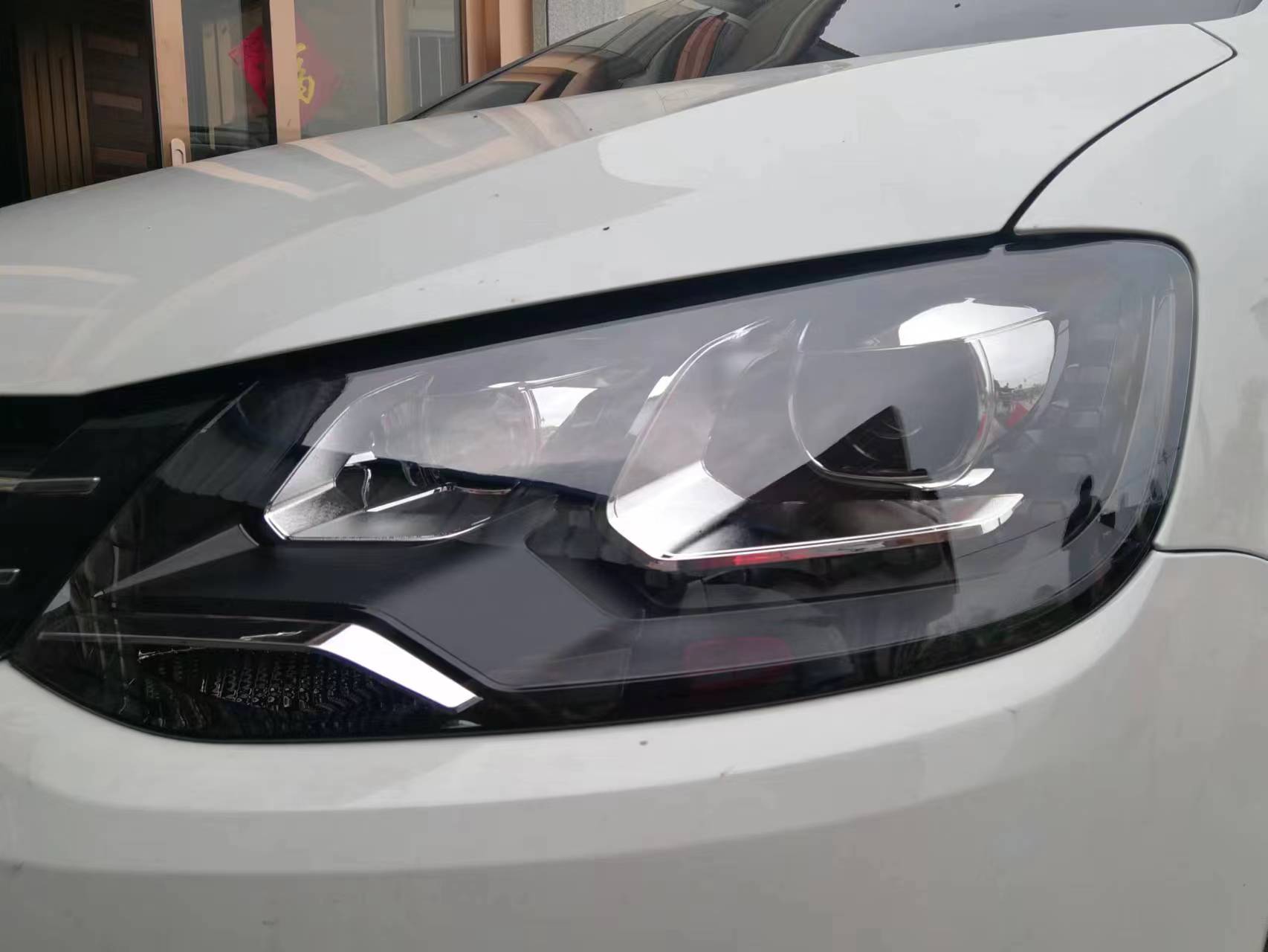 南通车友史老板光临港城车品 探陆泽大灯 尾翼 尾唇 原厂雨刷 下中网