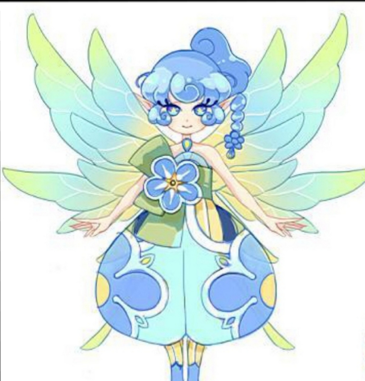 小花仙的勿忘我精灵王穆回