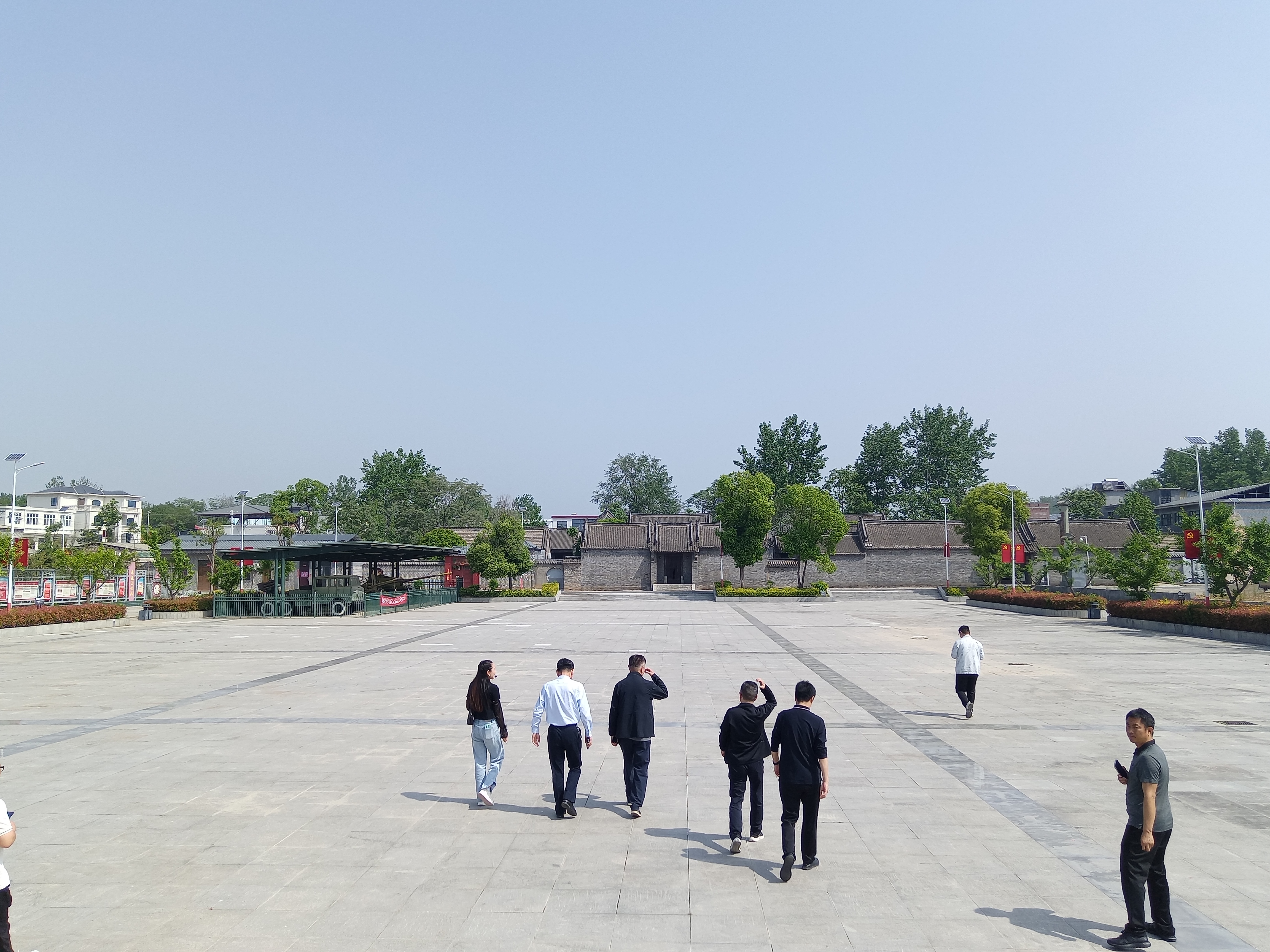 访泌阳焦竹园革命旧址