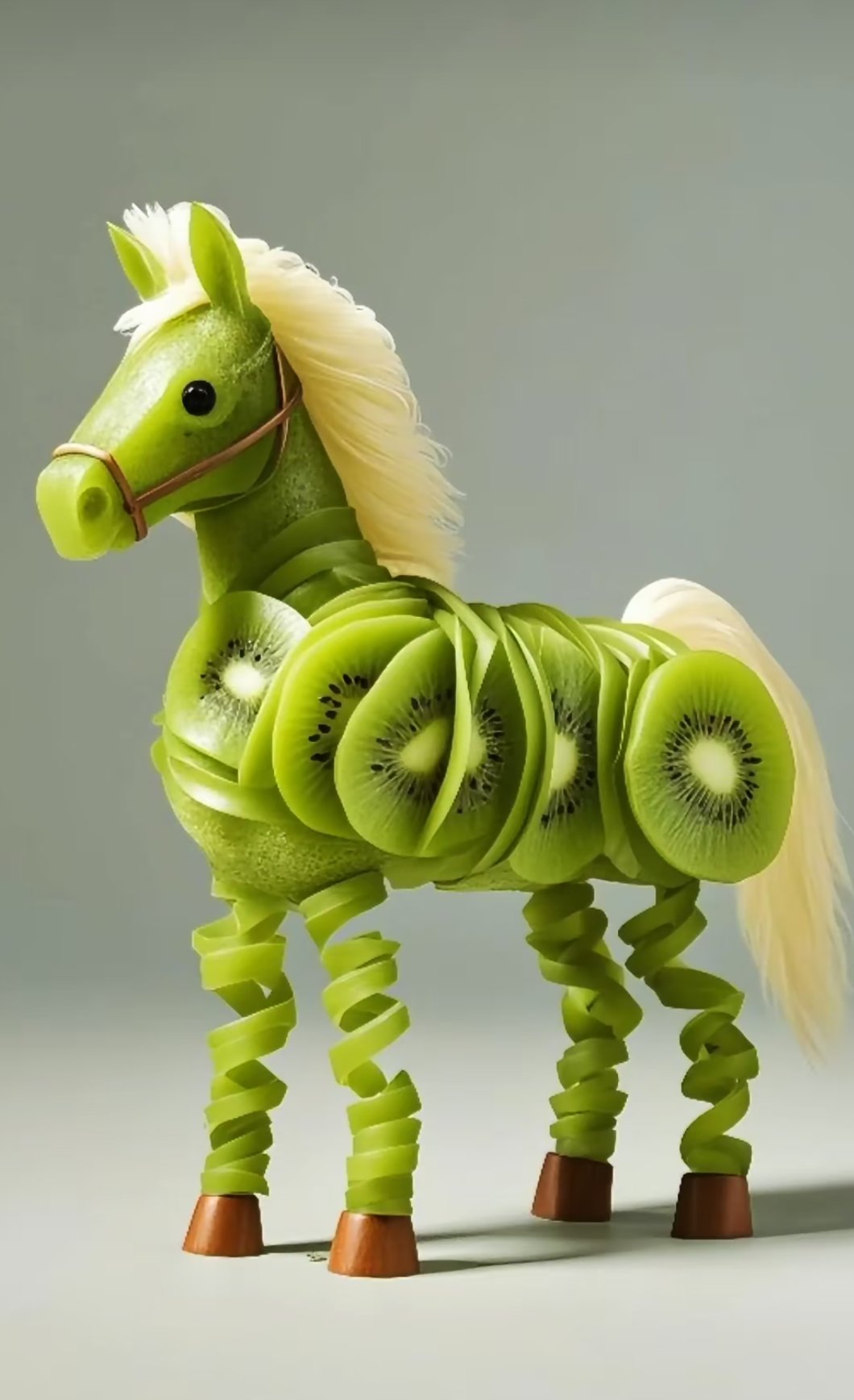 哇,这水果兔子也太萌了吧,快来和我一起rua它!