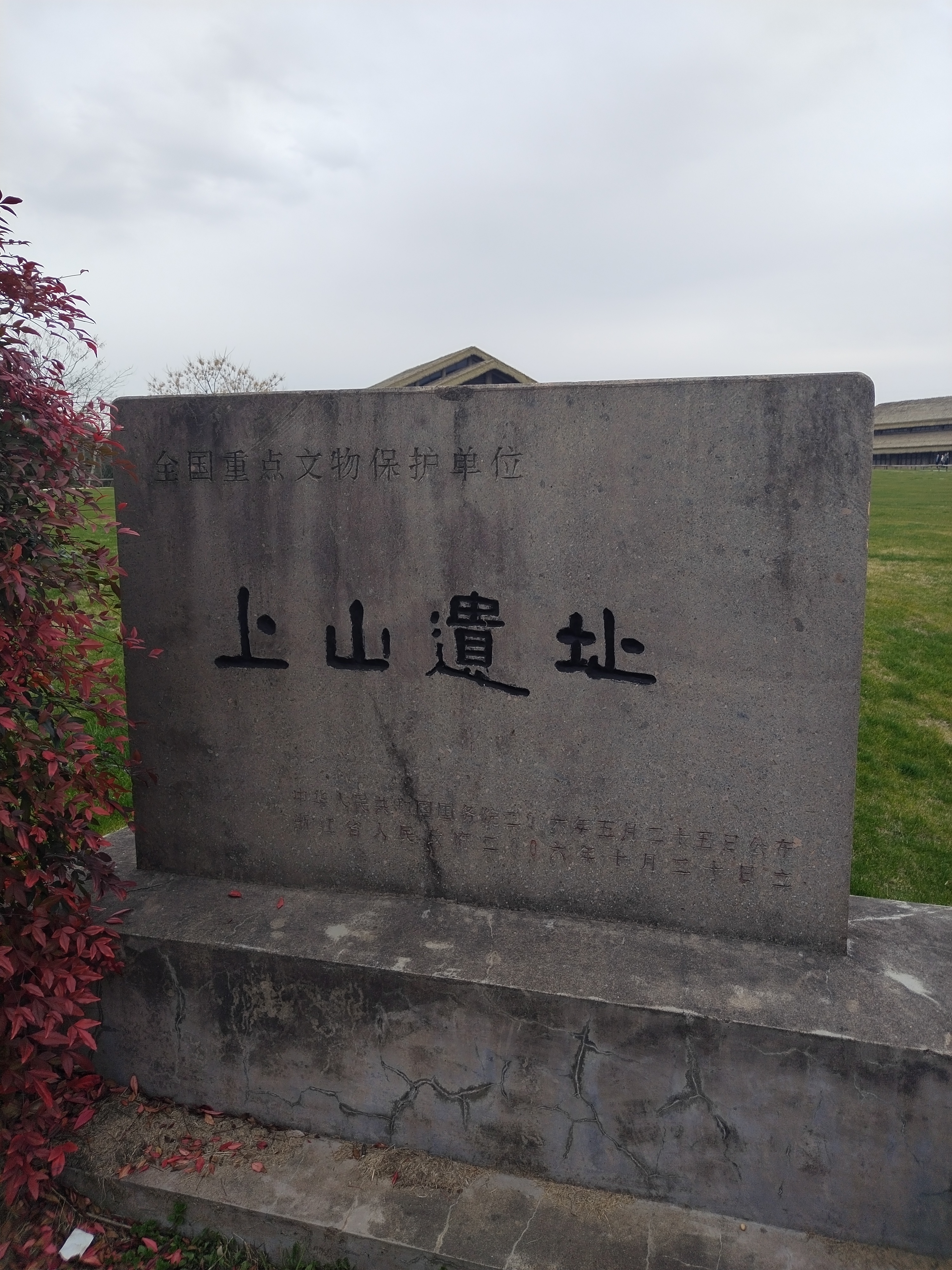 浙江浦江上山遗址陆续发掘出1万多年前的炭化稻.