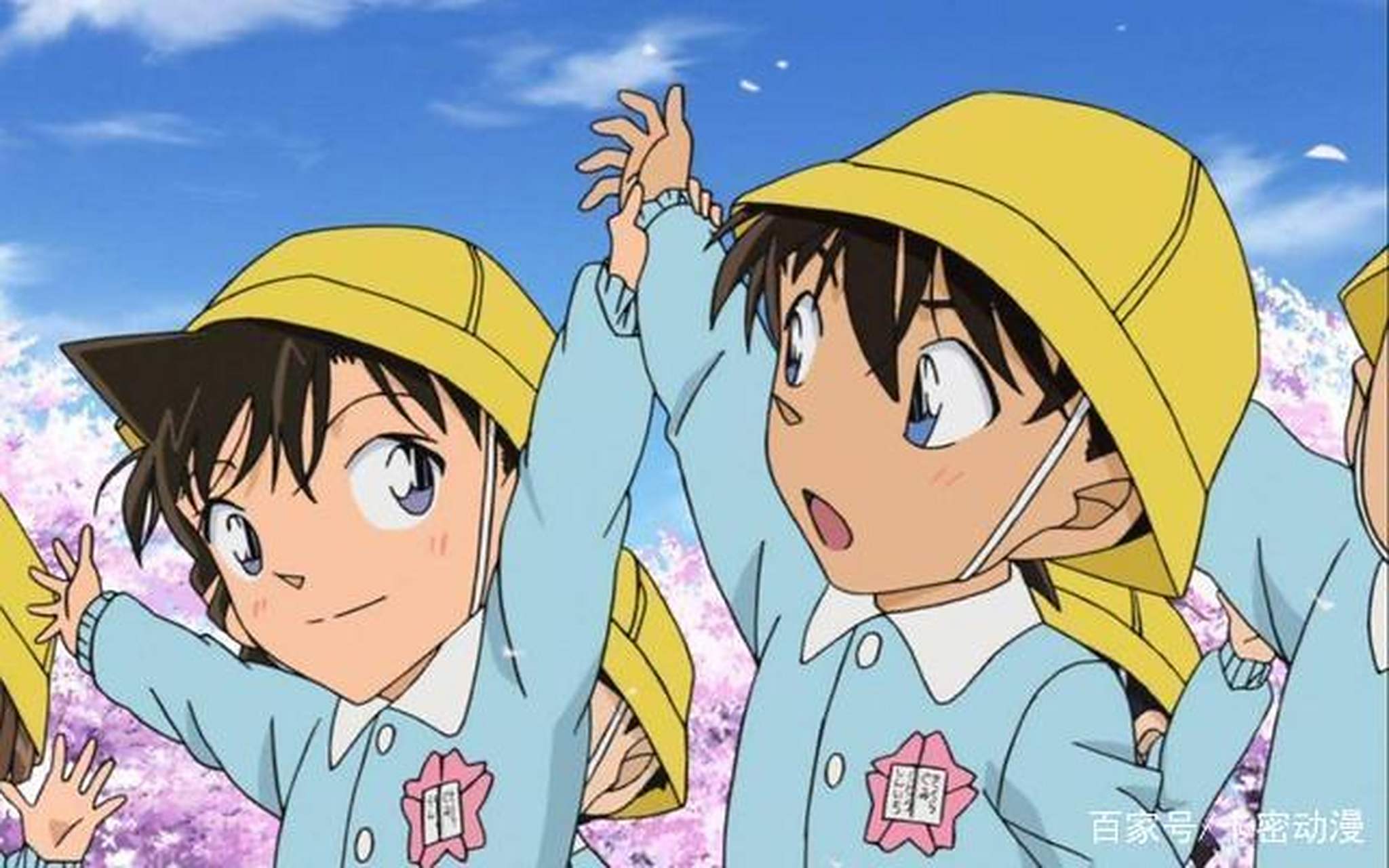 经典动漫# #名侦探柯南#  4岁幼儿园相遇 17岁伦敦表白 之后新一鲜Ё