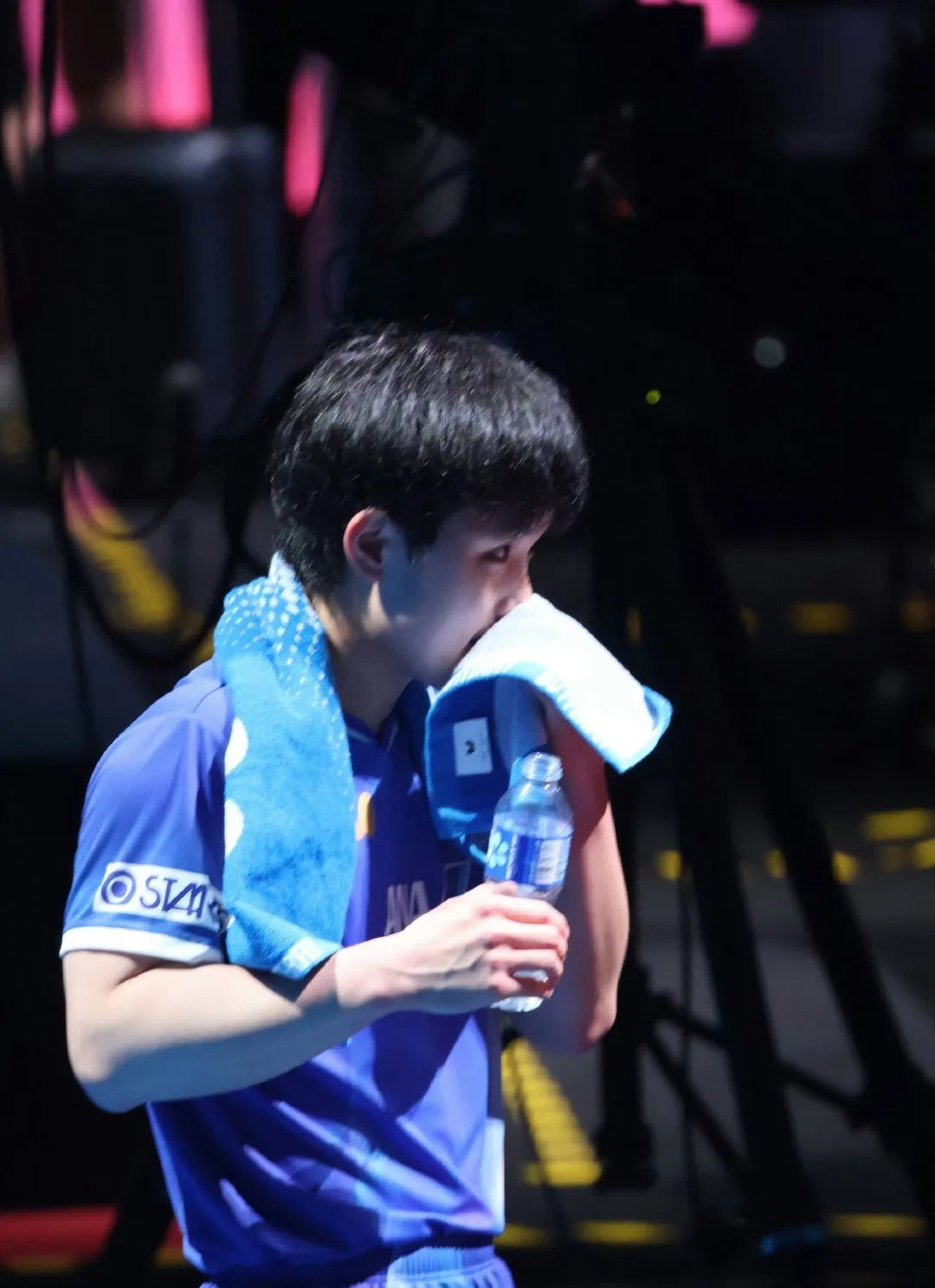 每次比赛,他总是和王楚钦碰到同一个半区