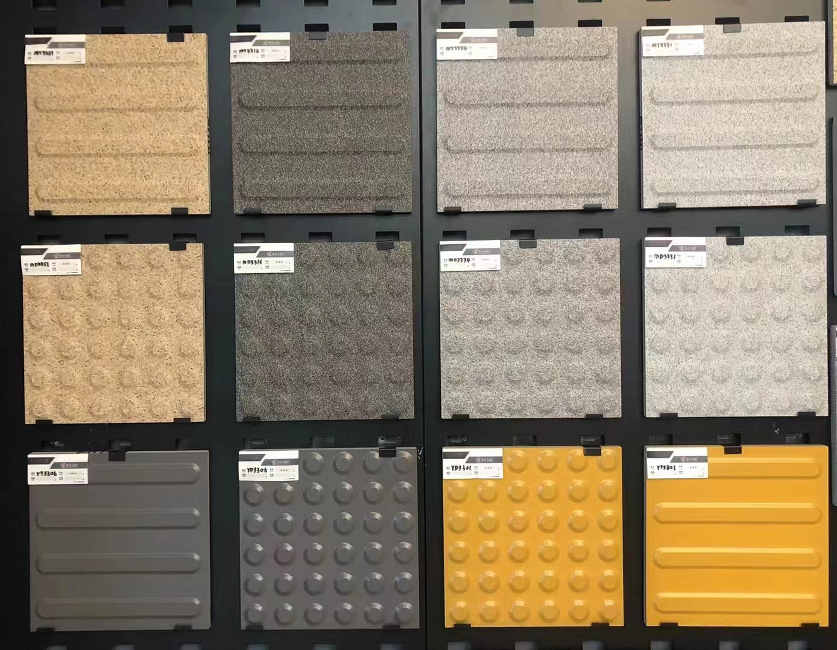 优质彩色全瓷盲道砖 200/300/400多规格 厂家直发陶瓷#盲道砖# #感悟