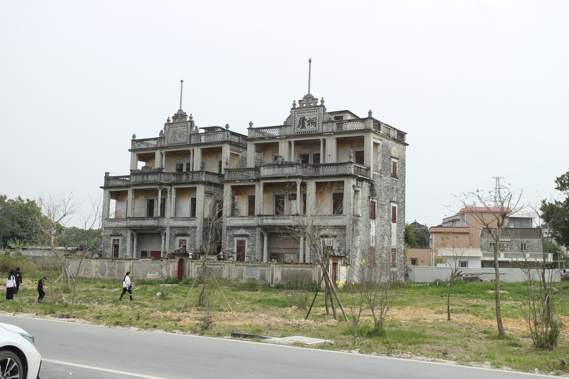 廣東江門開平赤坎古鎮外圍2(免費區) 騎樓建築是赤坎鎮的一大特色