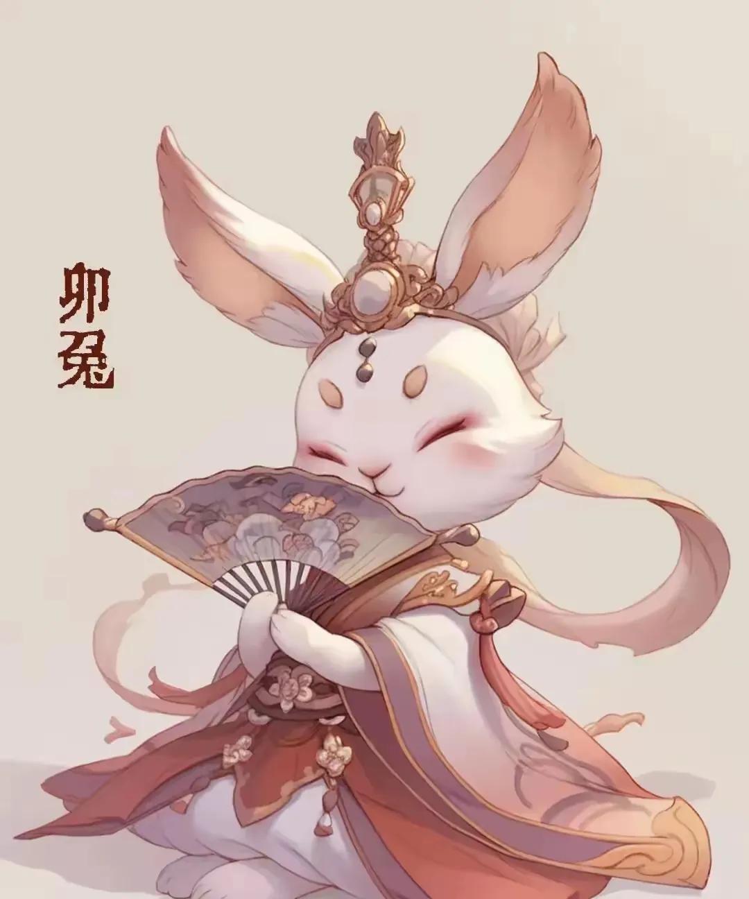 "  第一名:生肖兔.  玉兔轻盈灵动地轻轻一跳:"吾来也!