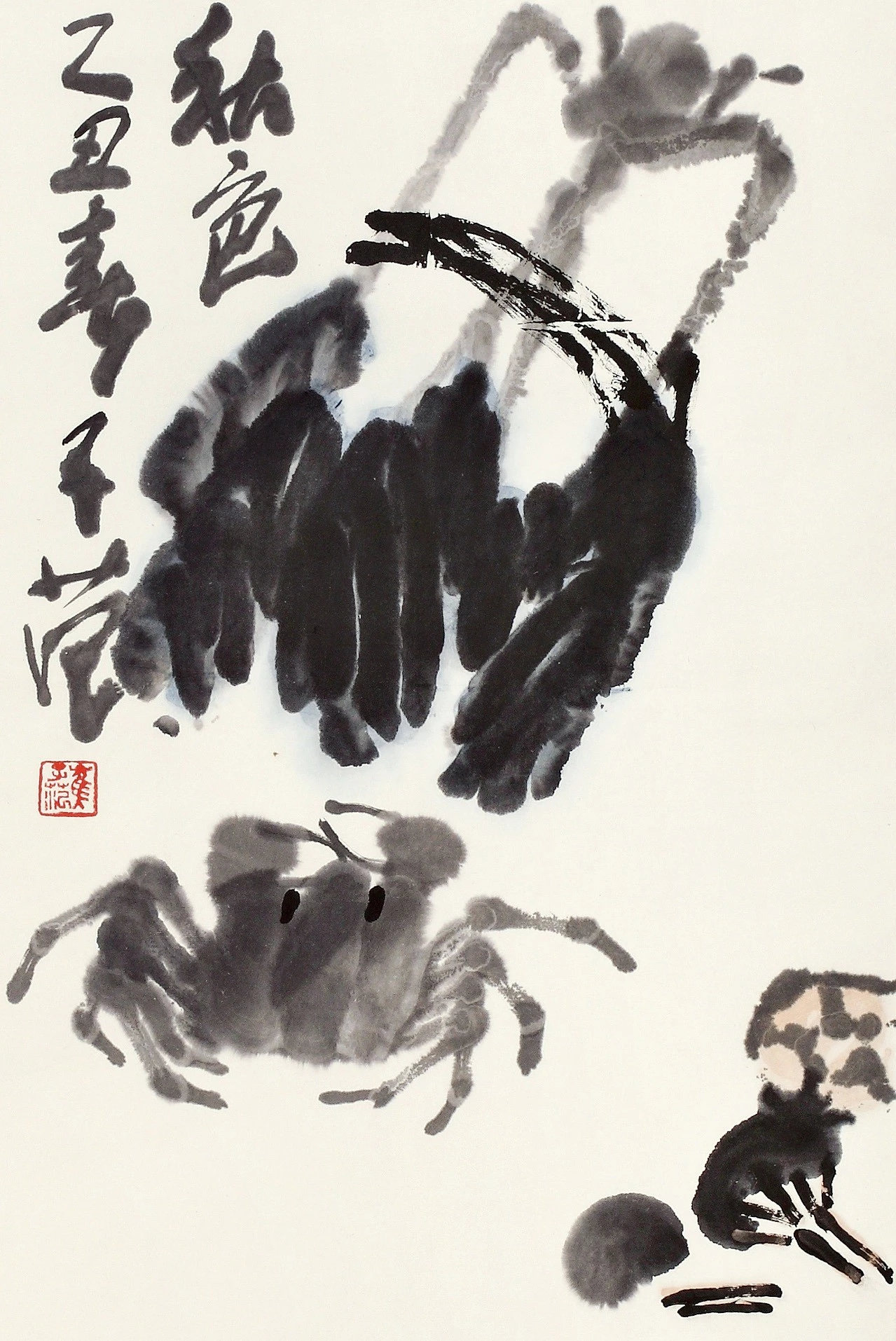 国画作品欣赏 大写意花鸟写意国画作品