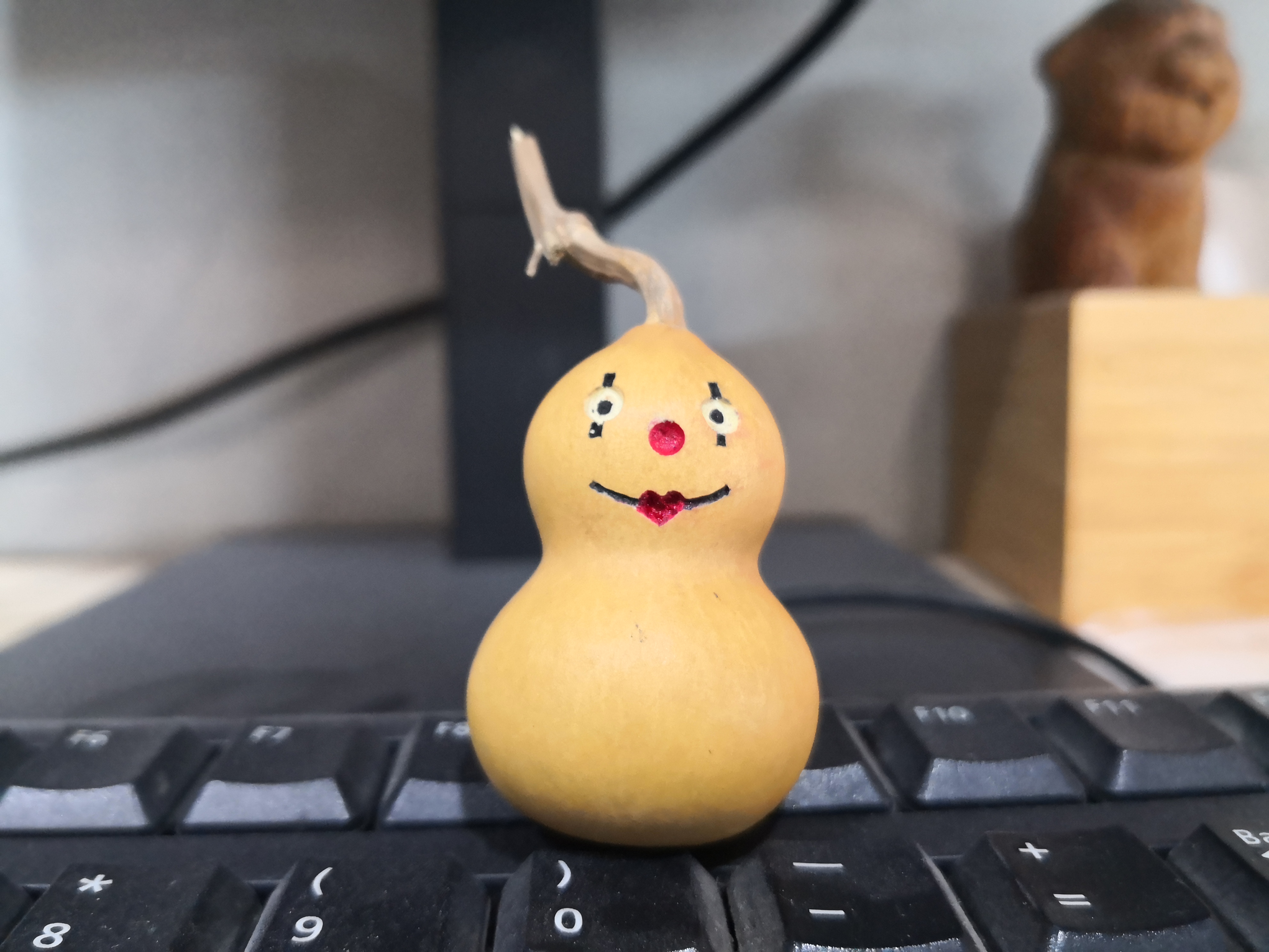 小丑🤡表情,葫芦雕刻.#葫芦# #雕刻# #小丑
