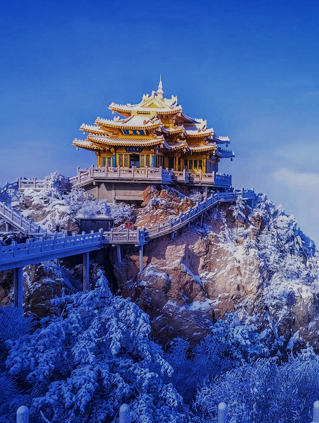 洛阳雪景2022图片