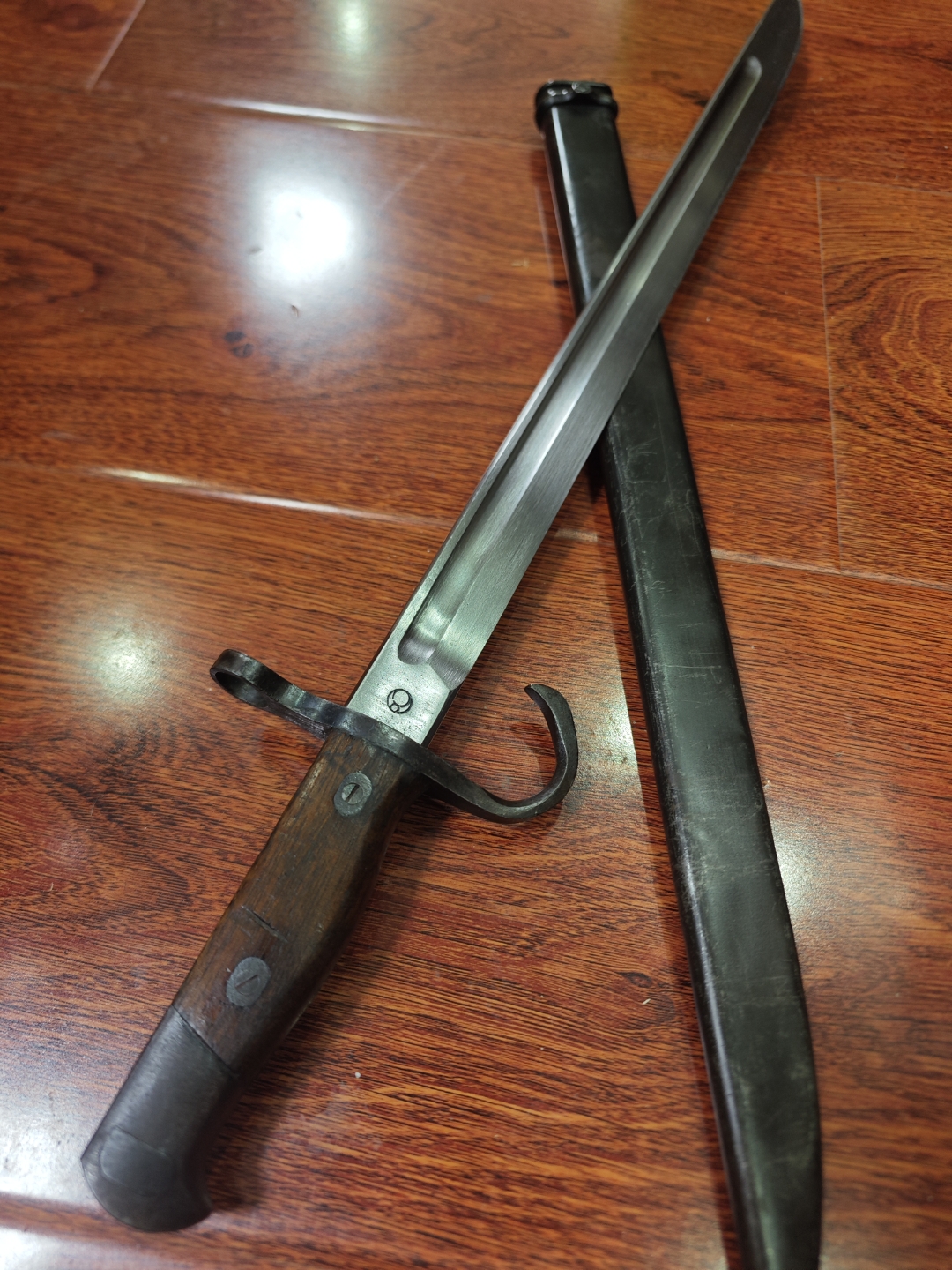 日本三零式刺刀 名古屋兵工厂生产 型号是a型号 品相非常极品 历史老