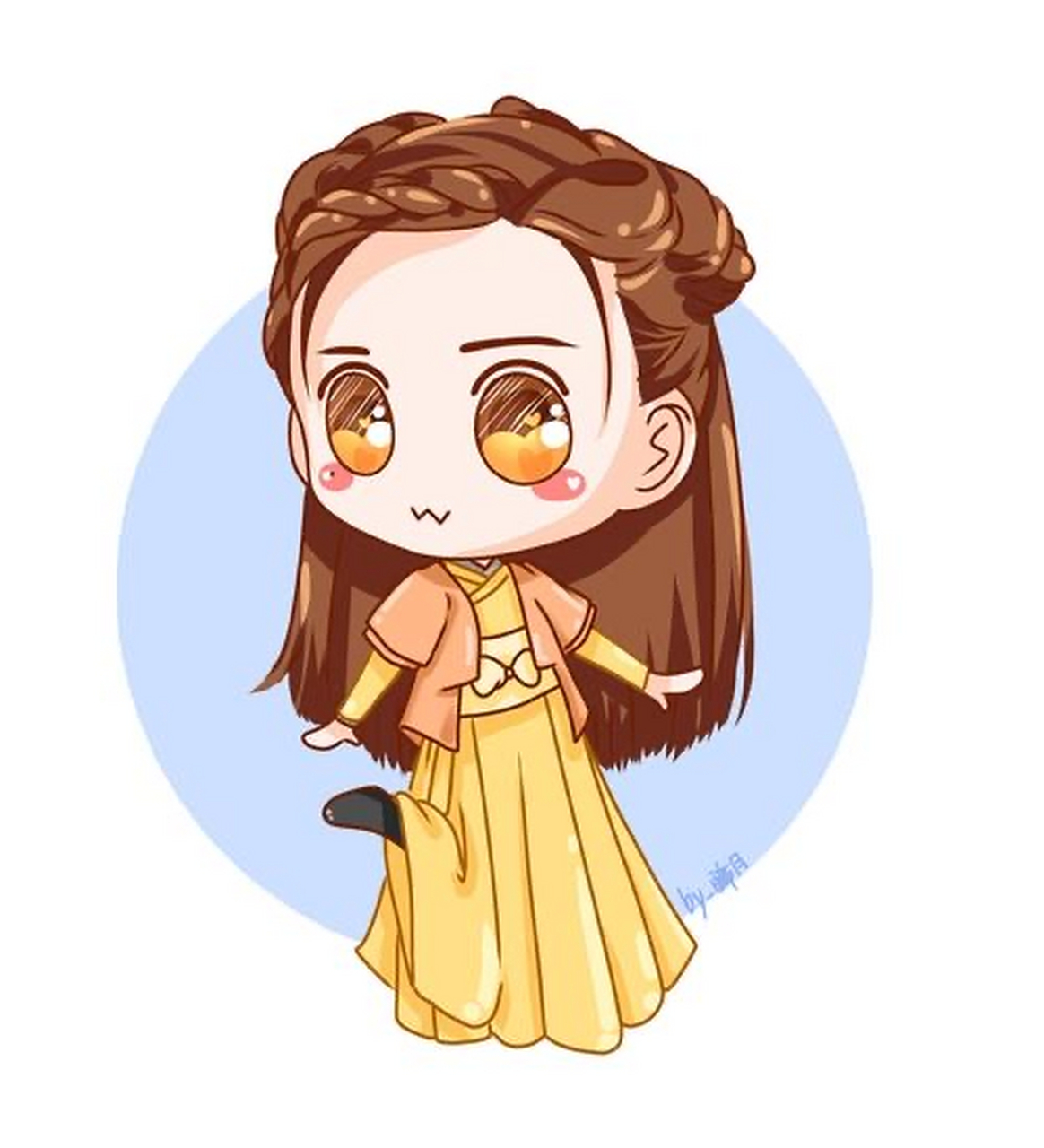 迪丽热巴的动漫人物