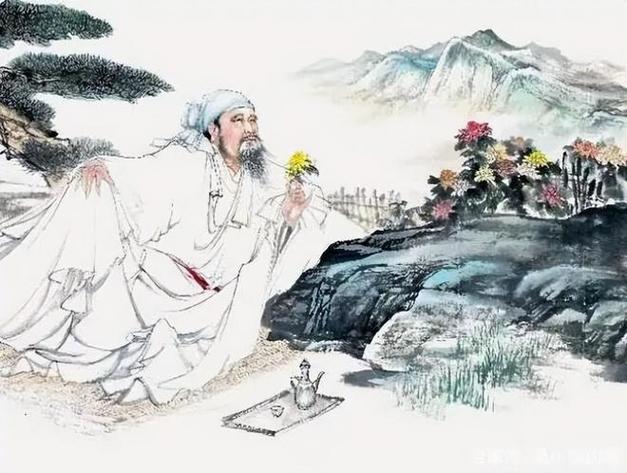 隐逸诗人" 陶渊明,坐看云起,把酒临风,悠然见南山