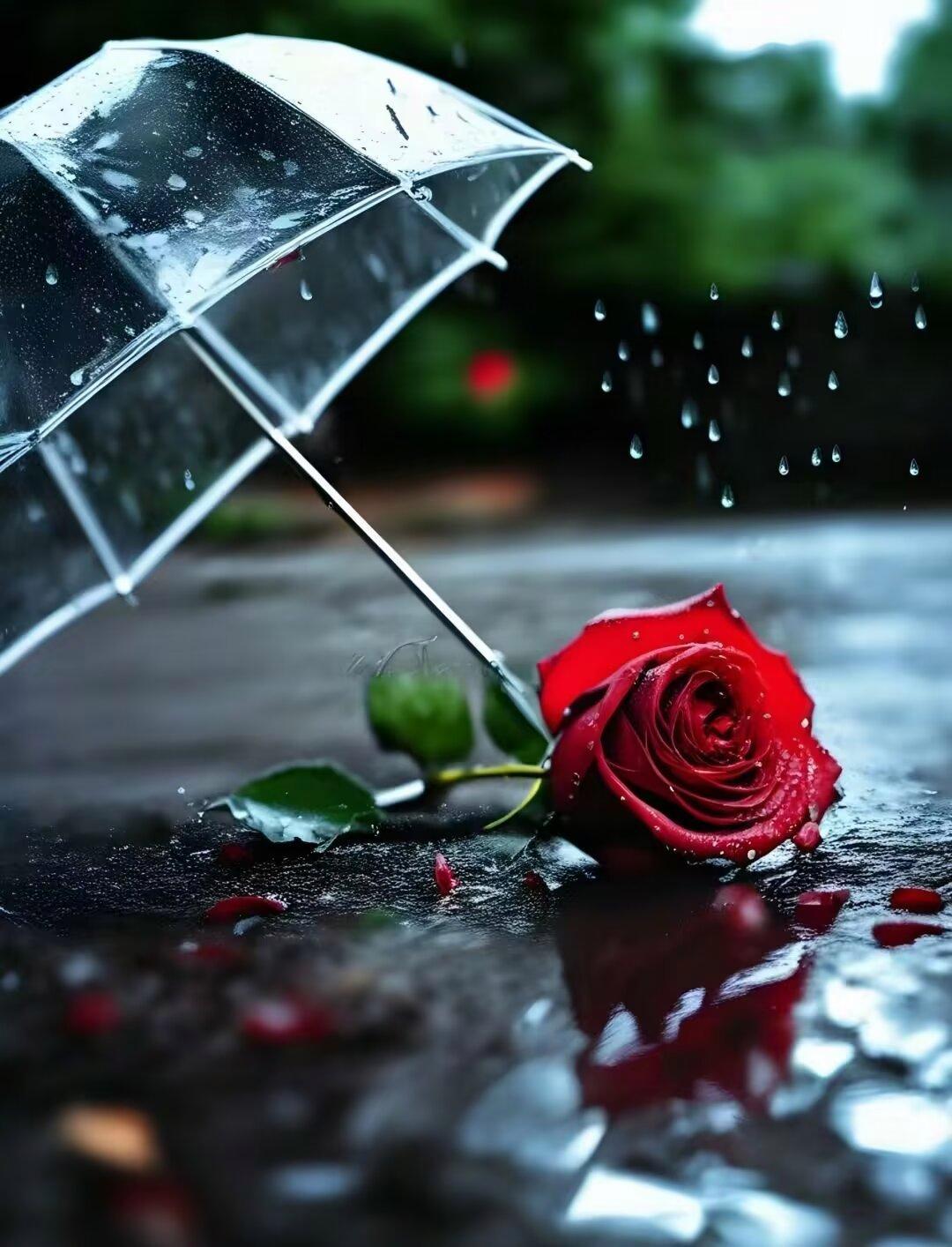 谈谈原生家庭影响的理解# 透明雨伞下的浪漫  透明雨伞下的世界,贩痧