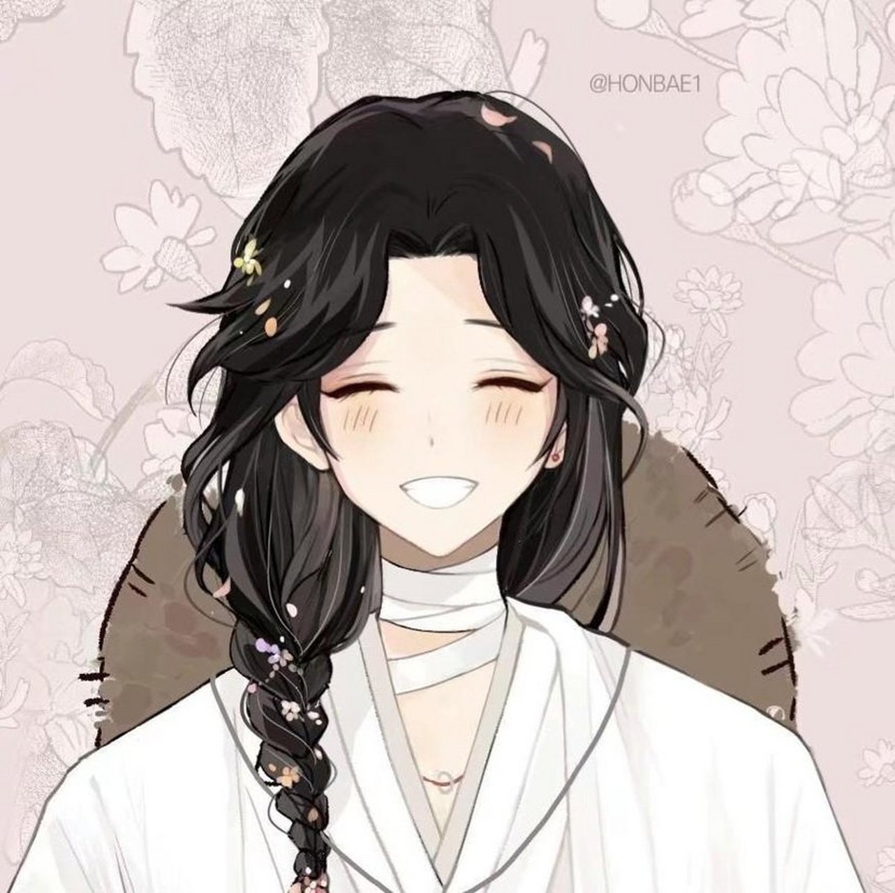 天官赐福 怜怜换发型好好看 花城:抱走抱走)