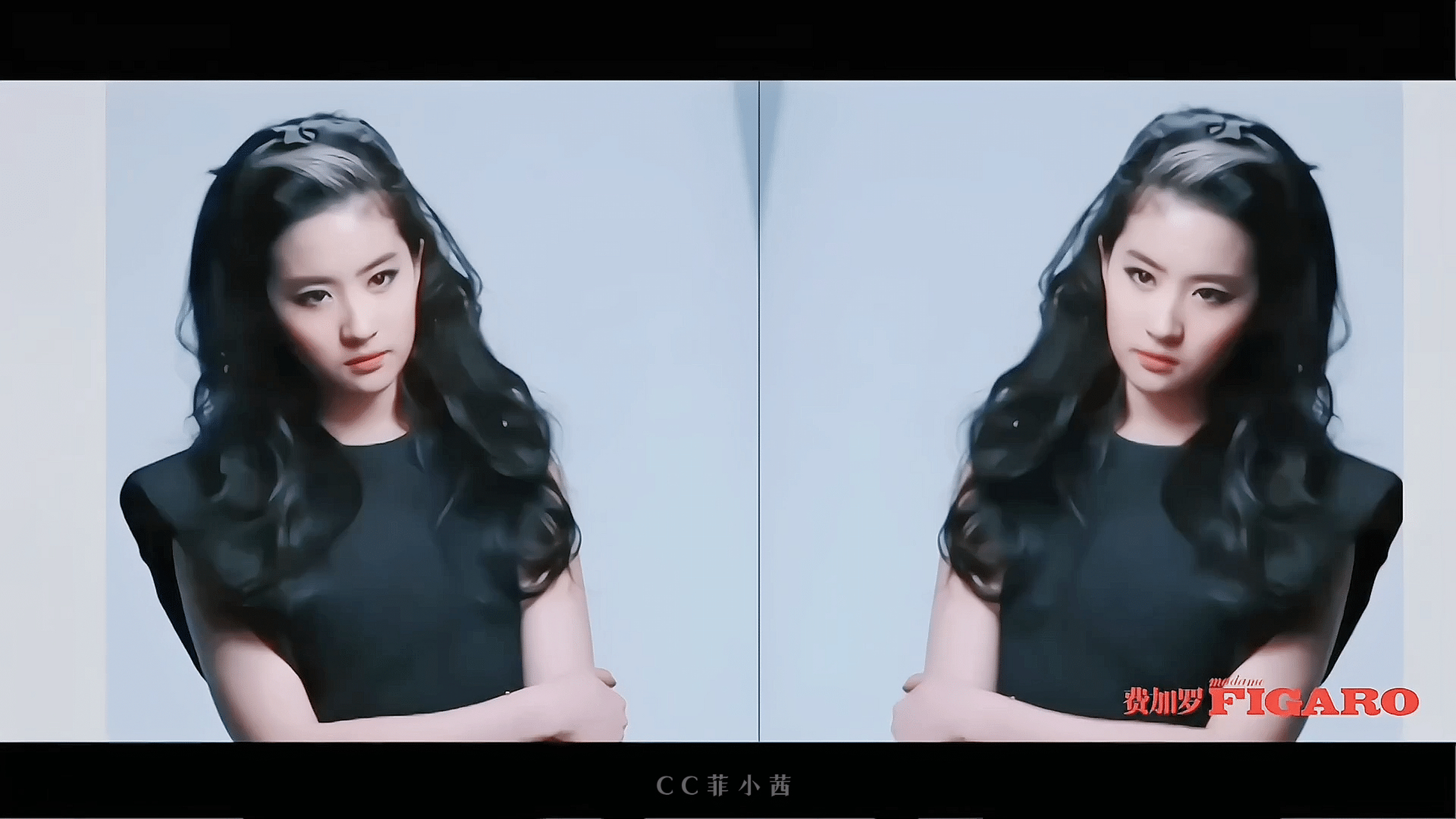 刘亦菲费加罗花絮图,有点小公主