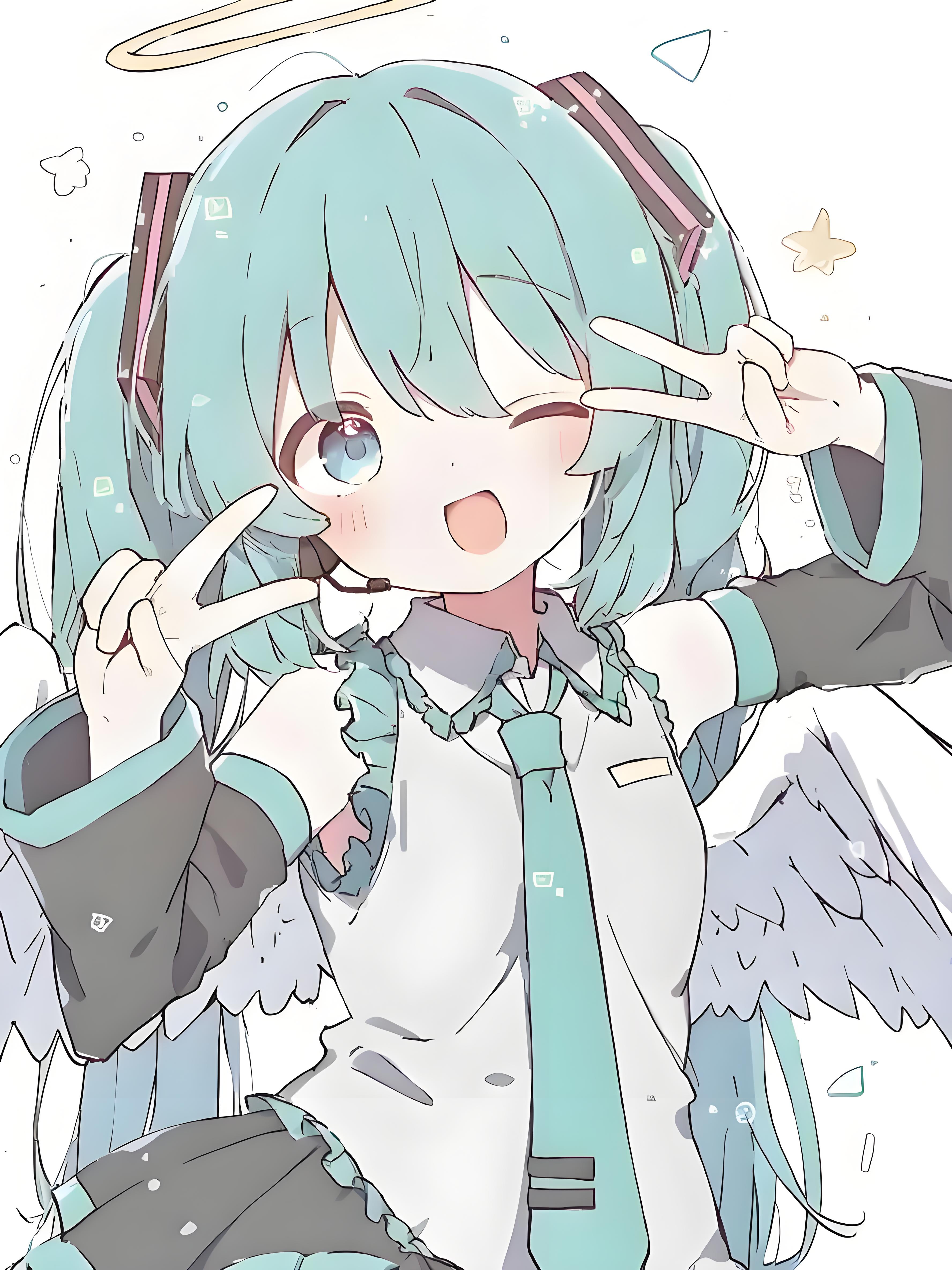 2007年8月31日诞生的miku酱初音未来萌宠形象图片大全#最喜欢的二次元