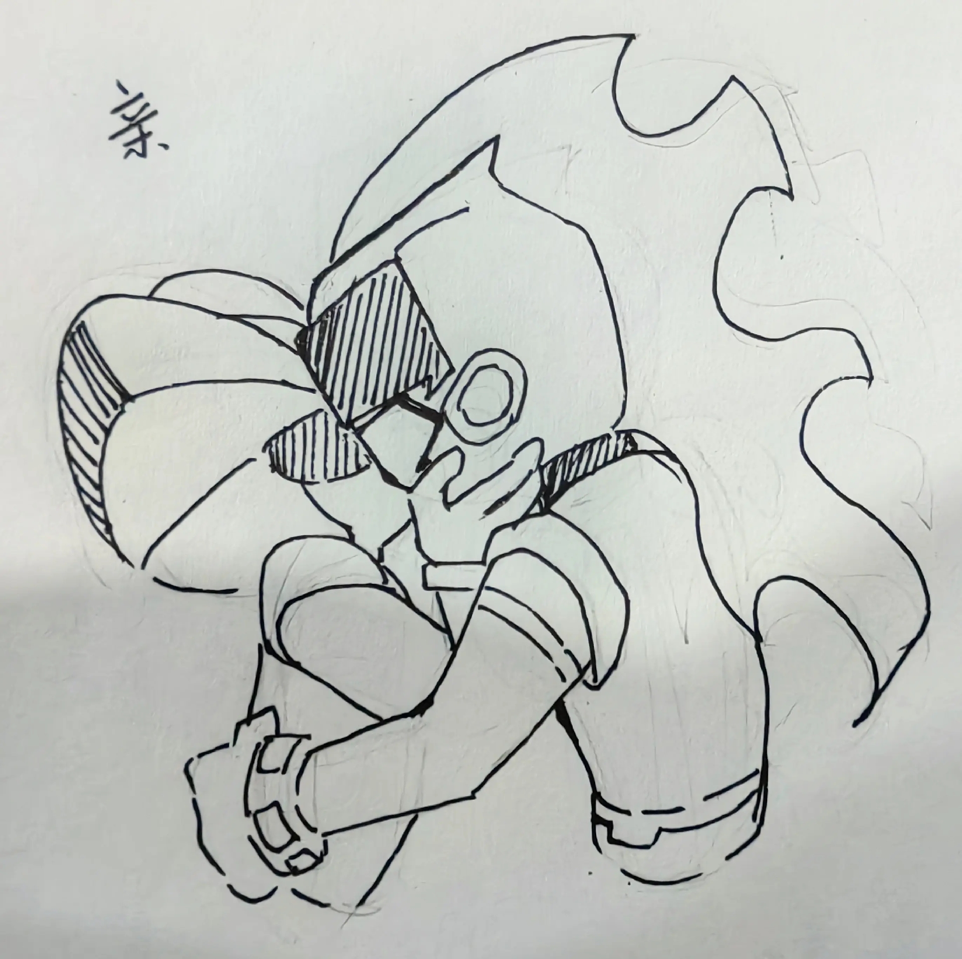 睡不着画了,老实了