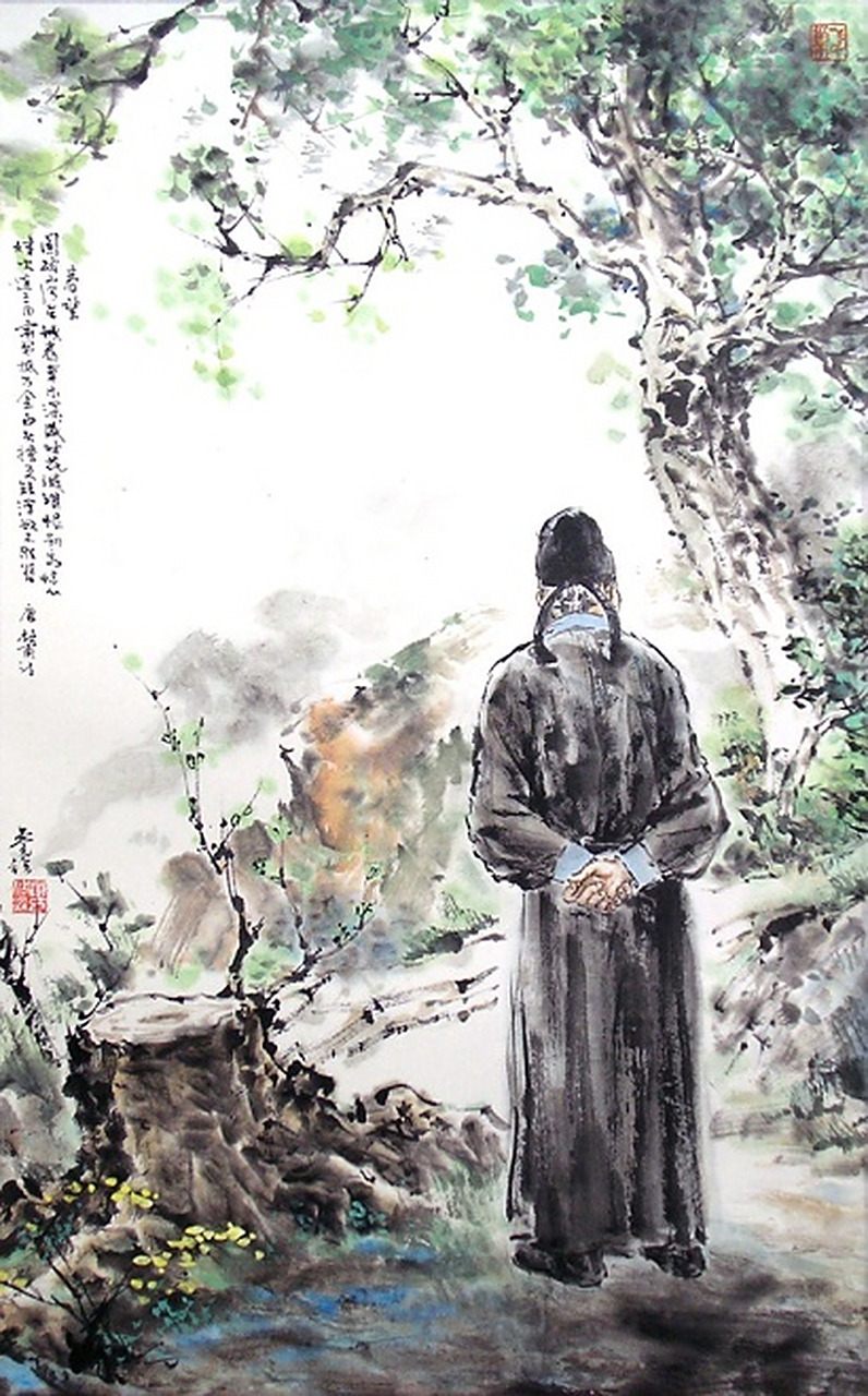 国都沦陷,国家破碎,只有山河依旧;春天来了,城空人