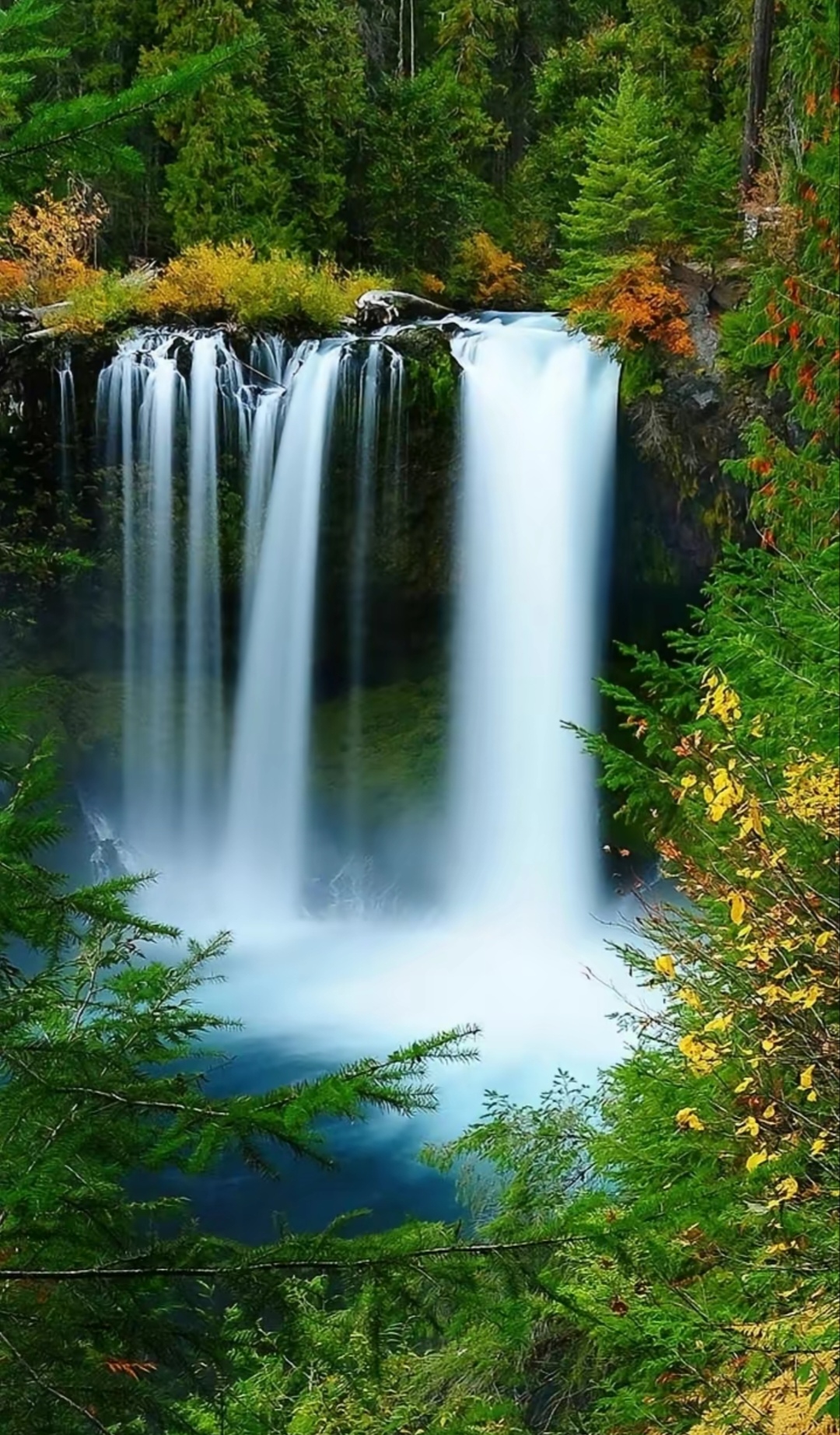 9095探秘自然之美,感受瀑布的壮丽与宁静9398  98初见这