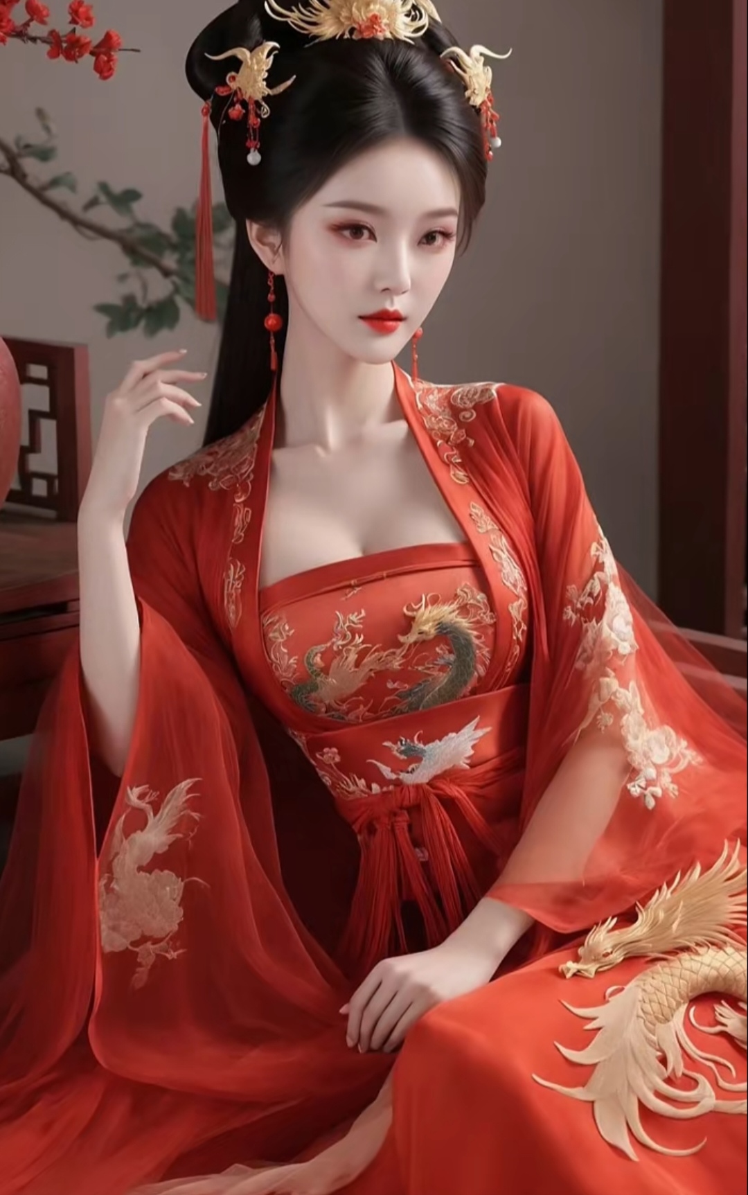 魅惑美女古装图片