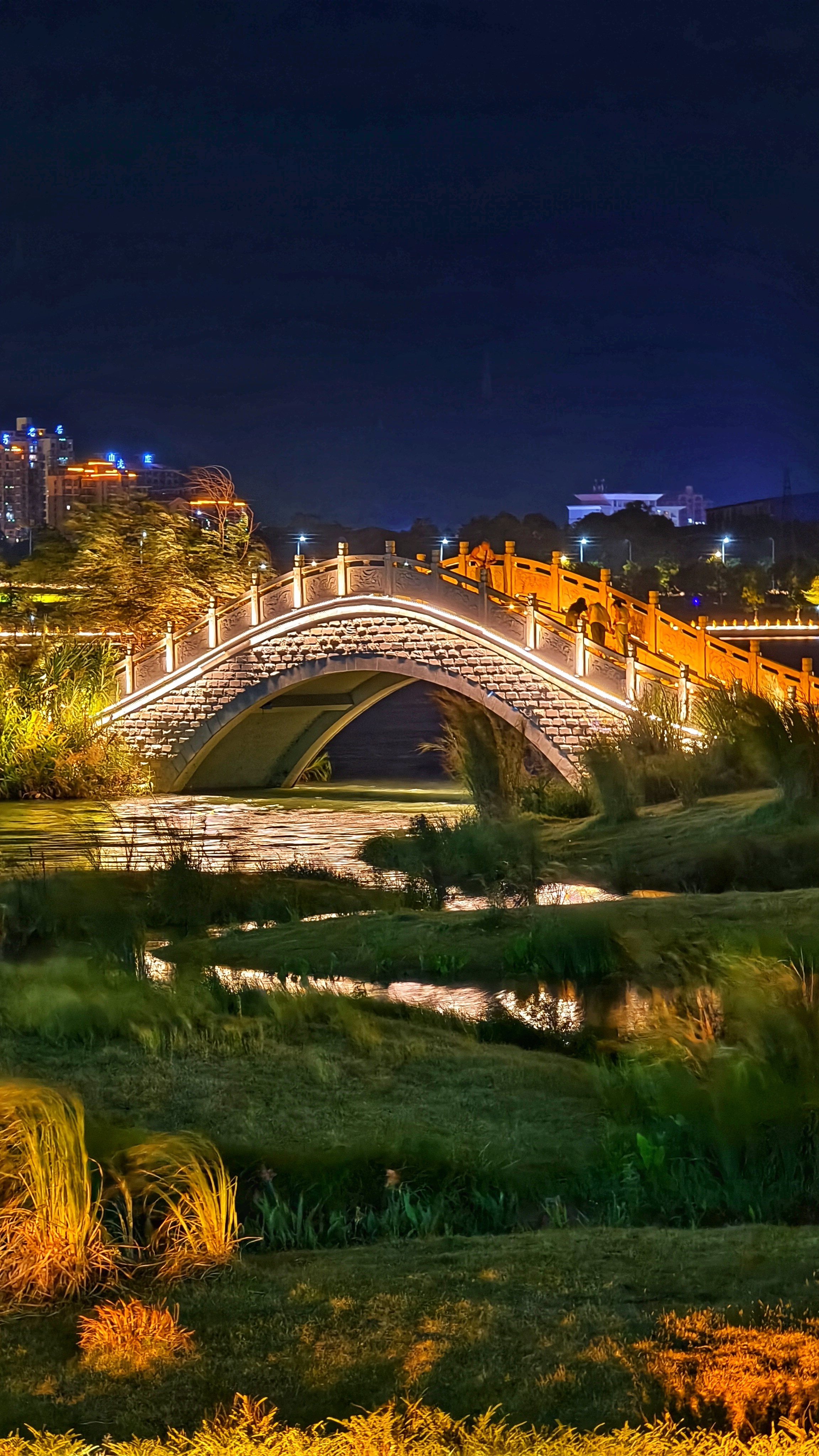 济源花石村夜景图片