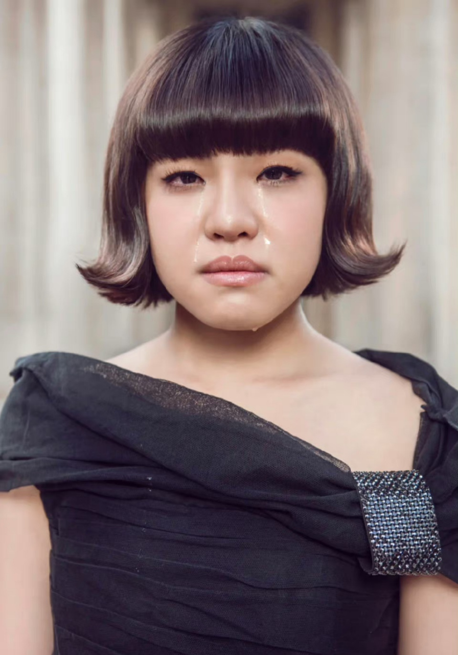 杨幂,郭碧婷,谢依霖哭妆造型,真的是我见犹怜