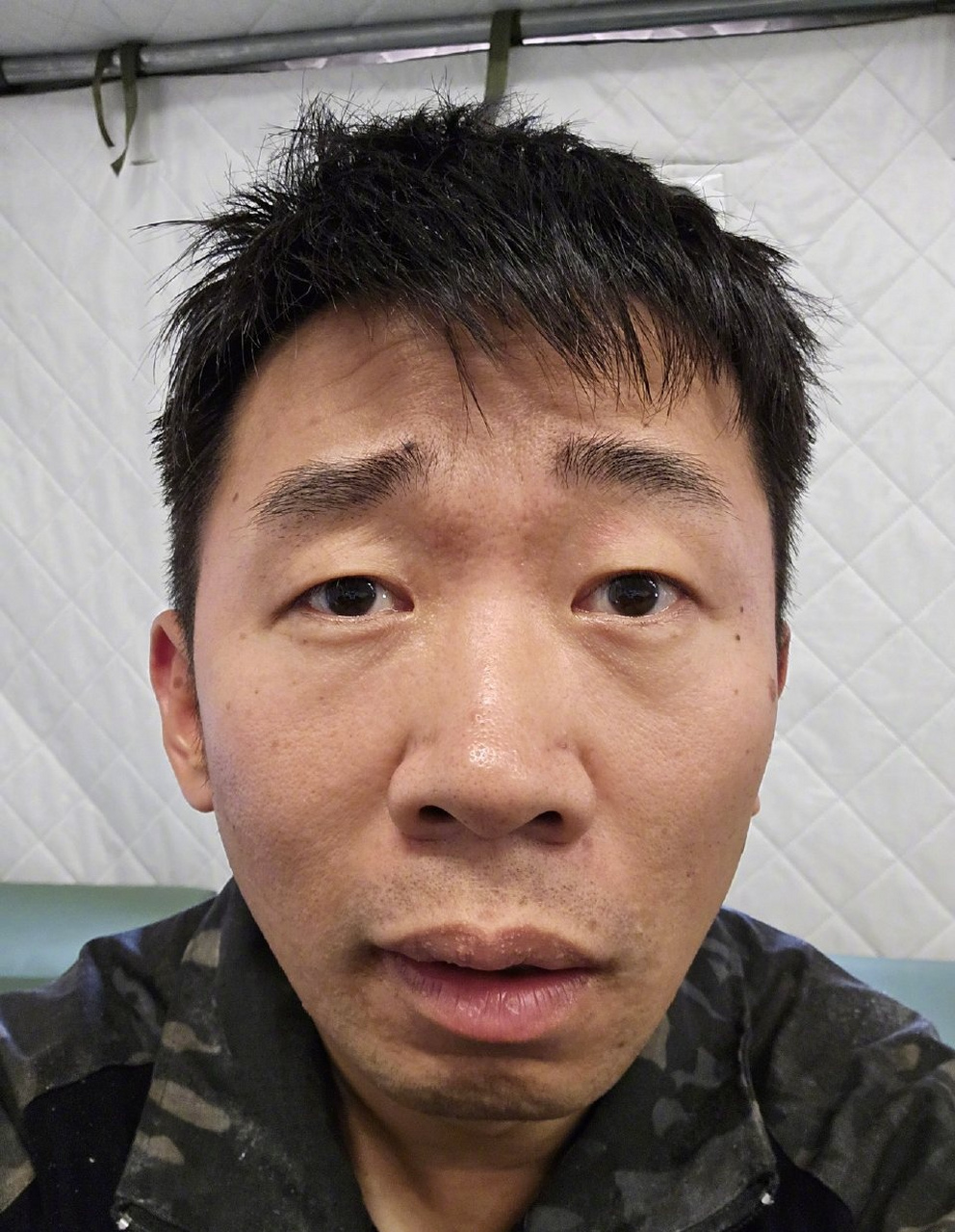 杨迪的素颜照,很真实